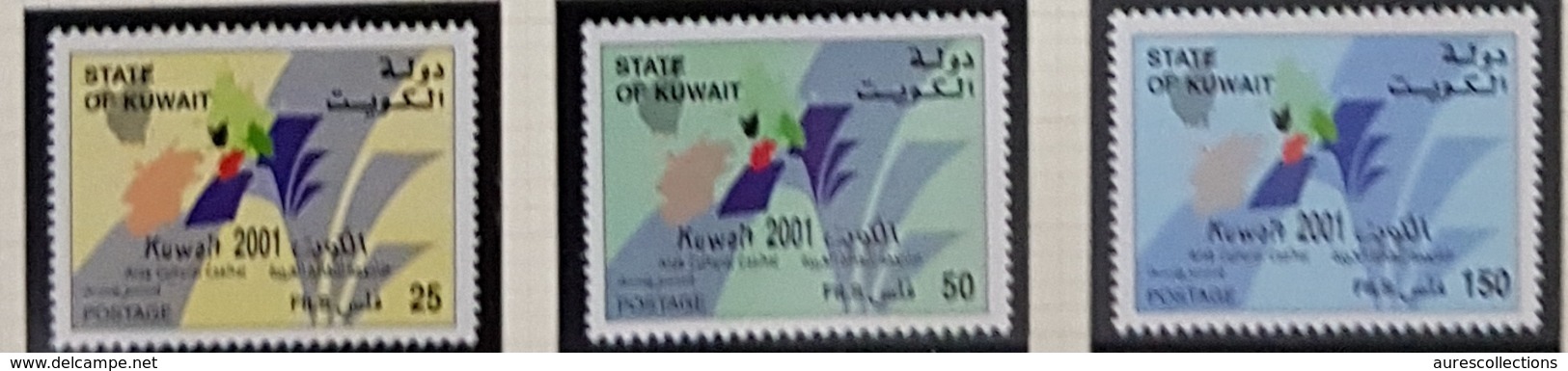 KUWAIT 2001 - ARAB CULTURAL CULTURE CAPITAL - RARE MNH - Koweït