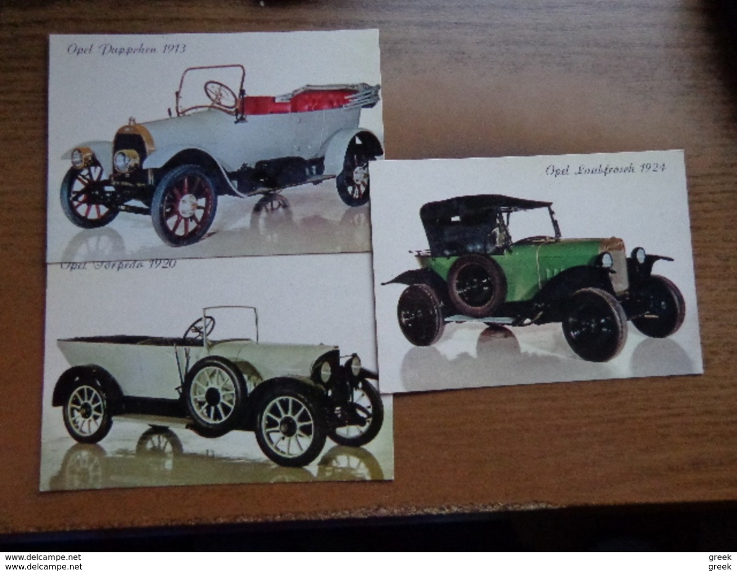 20 Postkaarten Met AUTO'S (zie Foto's) LOT 1 - 5 - 99 Cartes