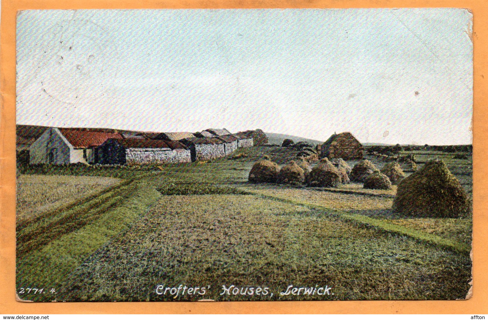 Lerwick UK 1905 Postcard - Shetland