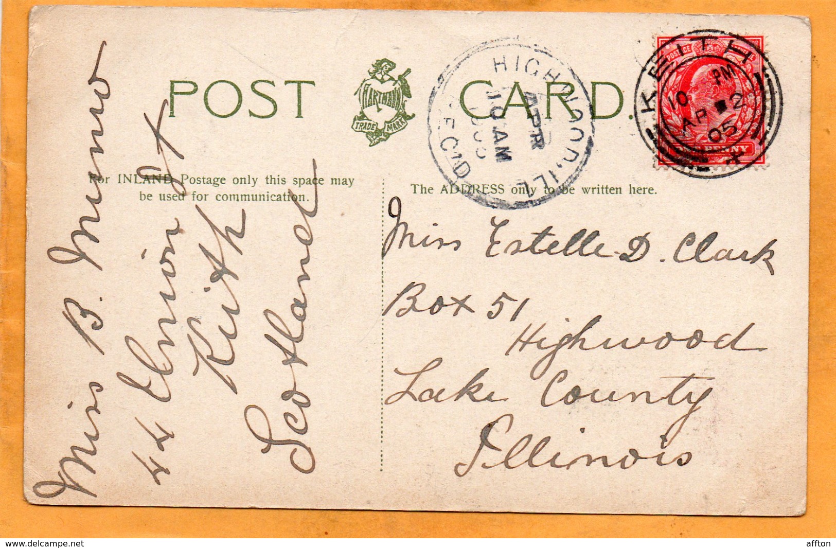 Lerwick UK 1905 Postcard - Shetland