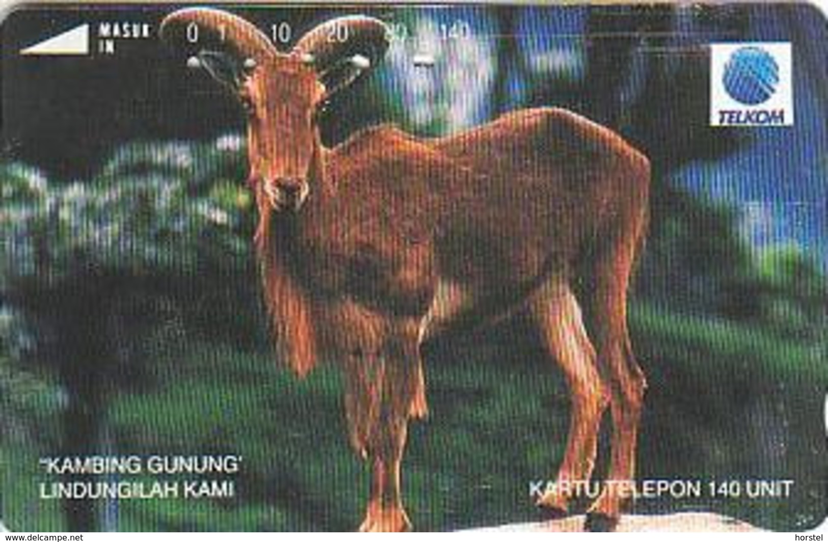 Indonesien - IND 221 WILD LIFE - MOUFLON - 140 UNITS - Indonesien