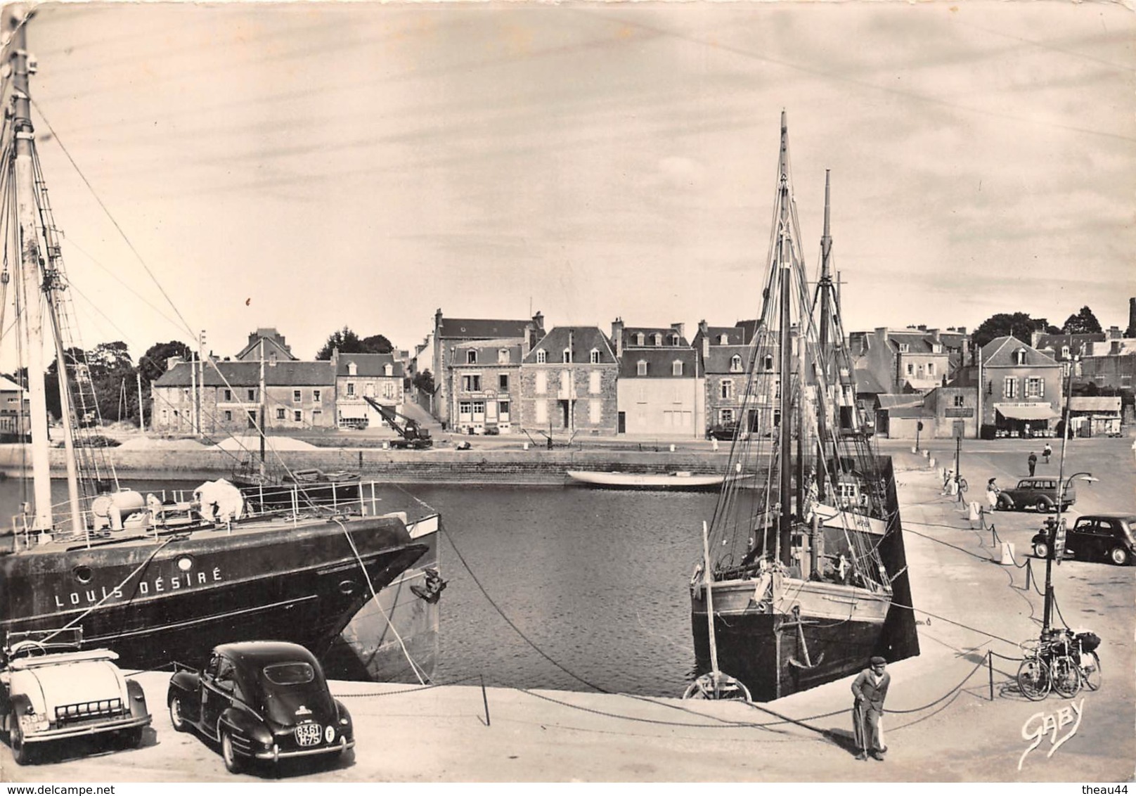 ¤¤   -  PAIMPOL    -   Quai De Kernoa   -  Bateau " Louis DESIRE "         -   ¤¤ - Paimpol