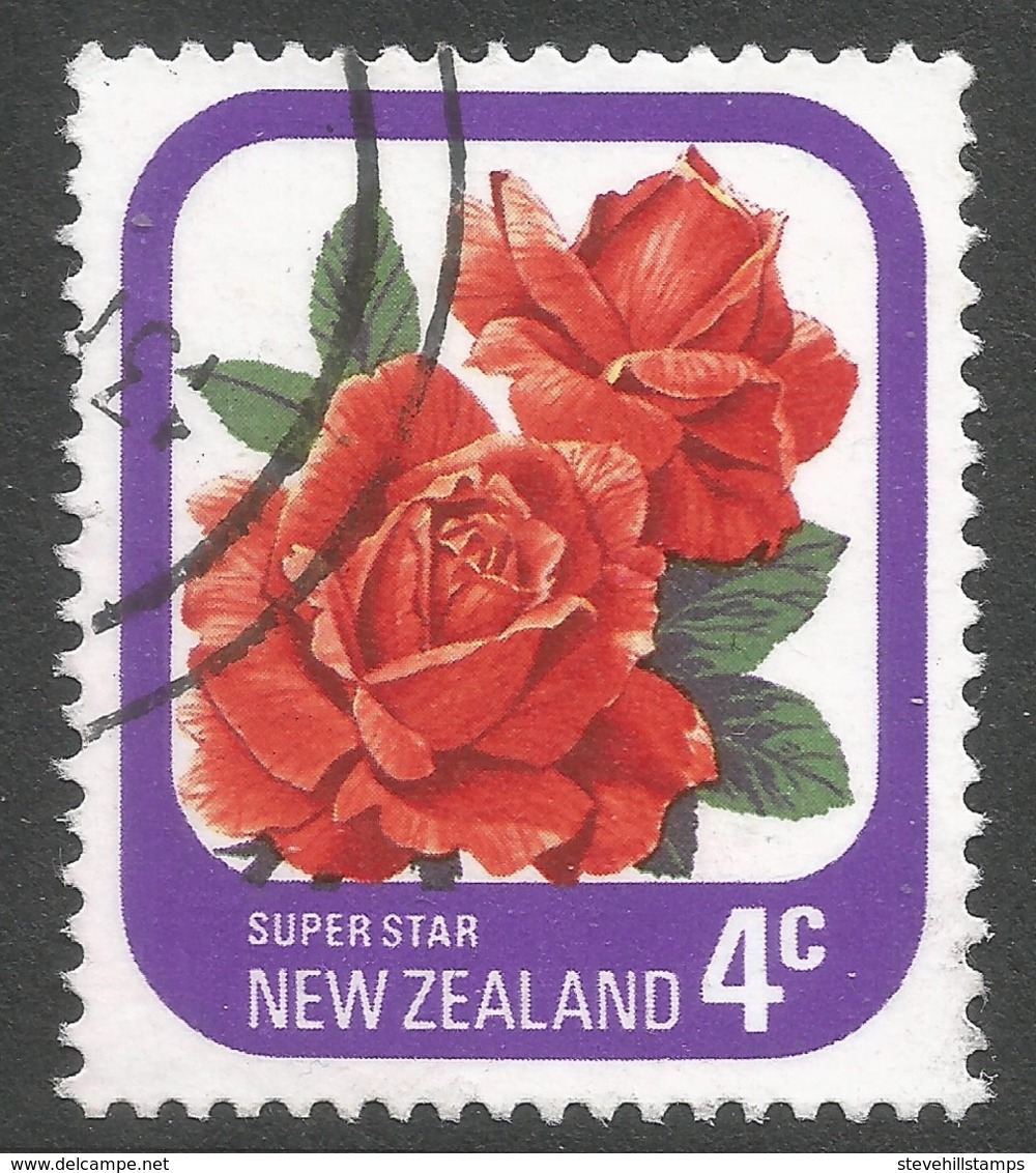 New Zealand. 1975 Definitives. 4c Used. SG 1089 - Used Stamps