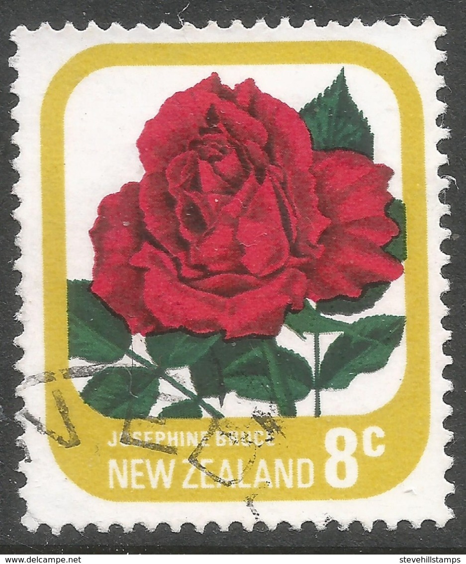 New Zealand. 1975 Definitives. 8c Used. SG 1093a - Used Stamps
