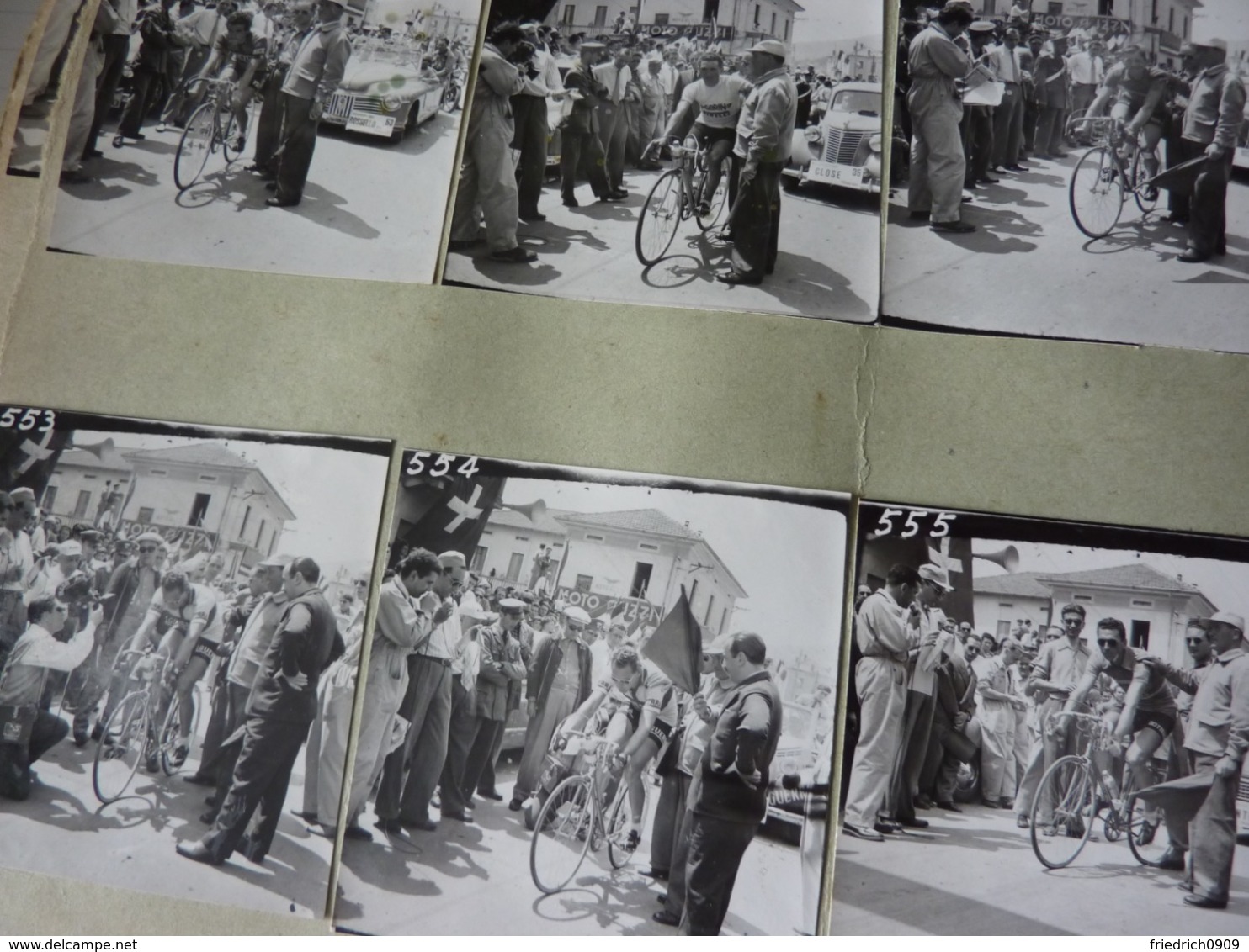 Giro Italia 1952 * ca. 450 Fotos * Ponsin Coppi Koblet Kübler Bartali  Radrennen Radsport  Cycling Velo Wielrennen