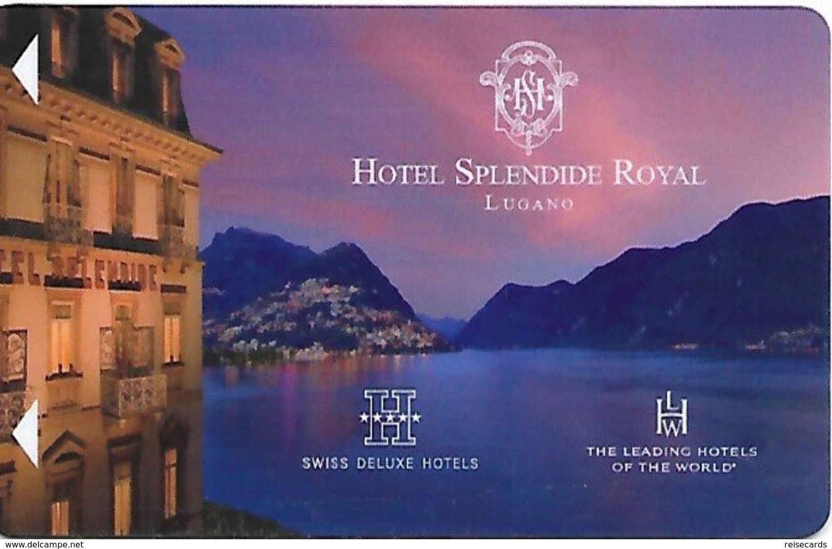 Switzerland: Hotel Splendide Royal Lugano - Hotelkarten