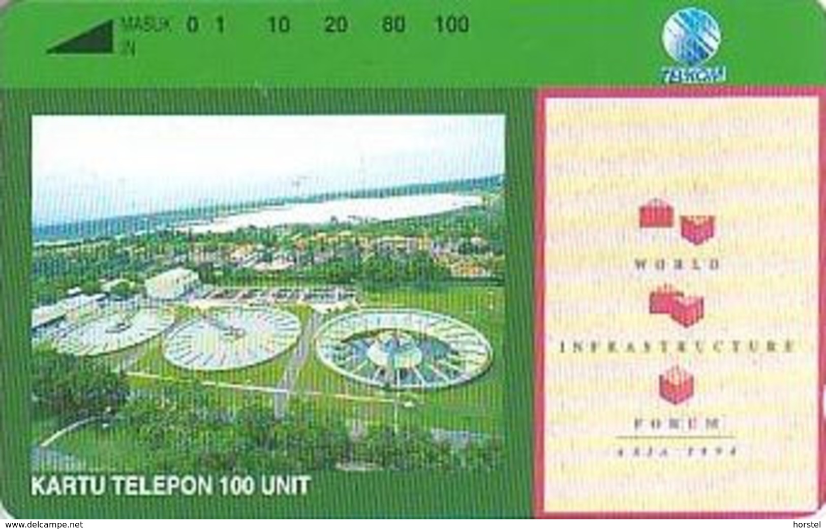 Indonesien - IND 317 WORLD IN. FORUM ASIA 4  - BUILDING - 100 UNITS - Mint - Indonesien