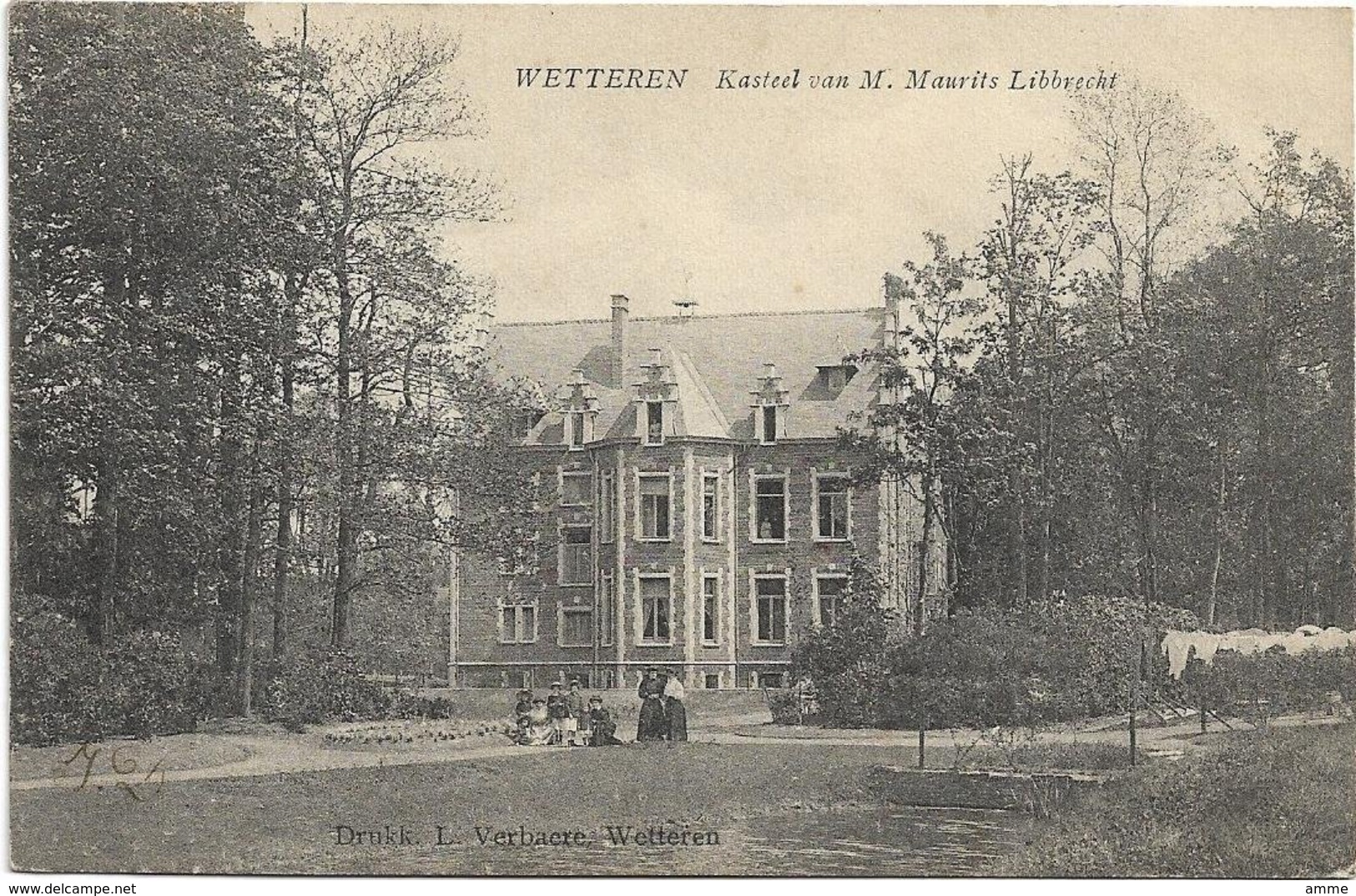 Wetteren  *  Kasteel Van M. Maurits Libbrecht - Wetteren