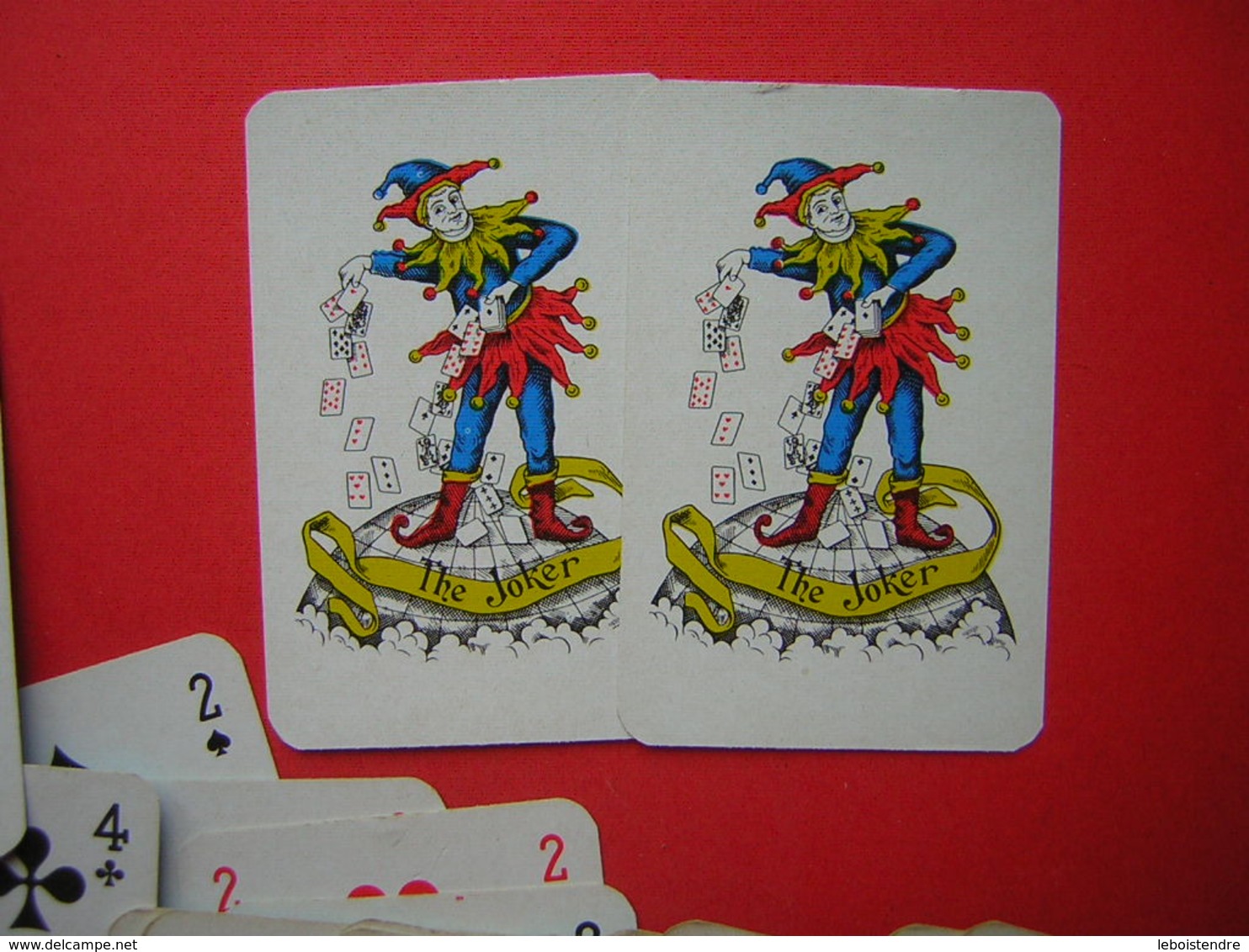 JEU DE 52  CARTES + 2 JOKER  PUB CREDIT DU NORD  SON CARTONNAGE - Otros & Sin Clasificación