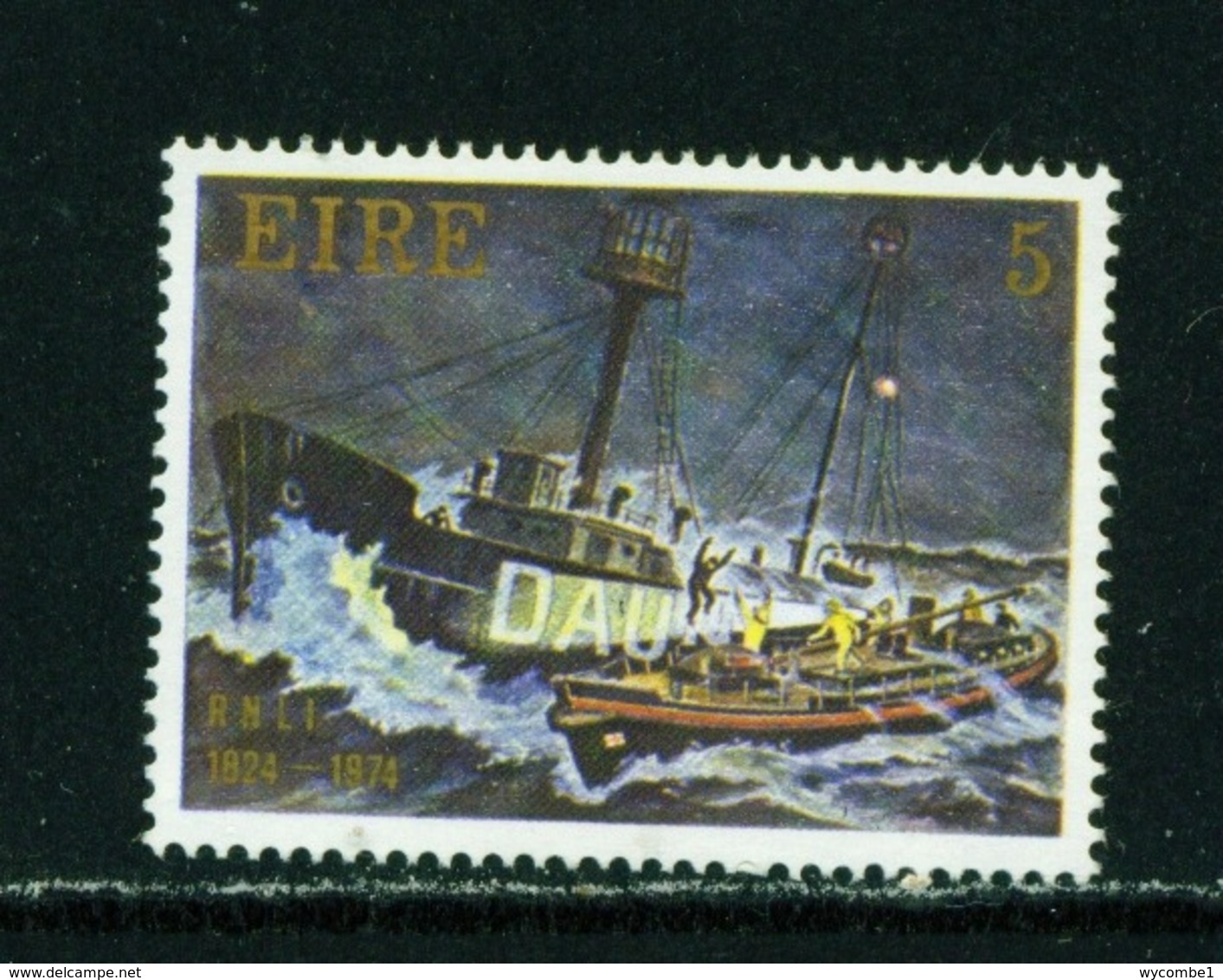 IRELAND  -  1974 RNLI 5p Unmounted/Never Hinged Mint - Nuevos