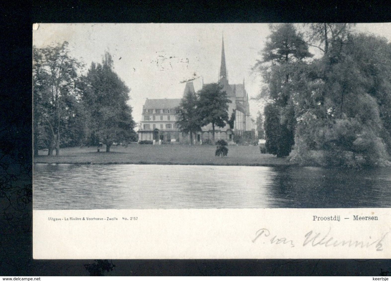 Meersen - Proostdij - 1908 - Grootrond - Autres & Non Classés