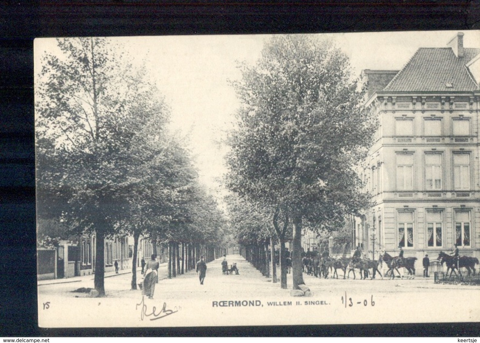 Roermond WIllem II Singel 1905 - Maastricht Venloo III 1906  Grootrond - Roermond