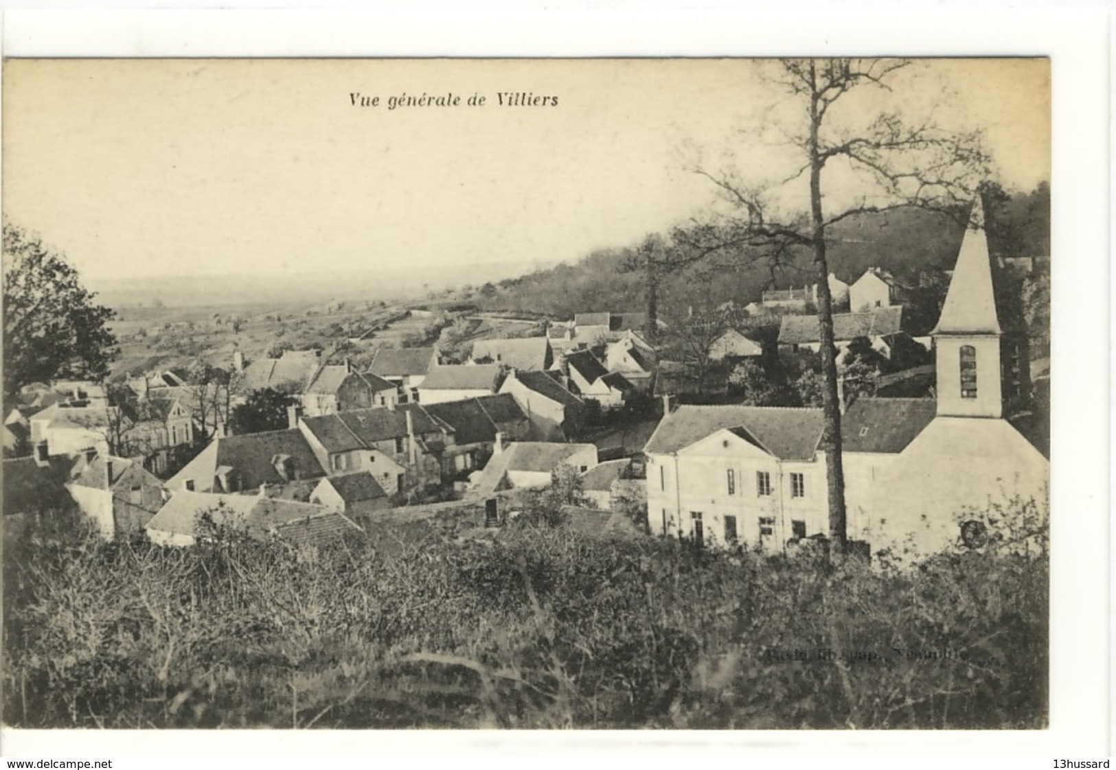 Carte Postale Ancienne Villiers - Vue Générale - Sonstige & Ohne Zuordnung