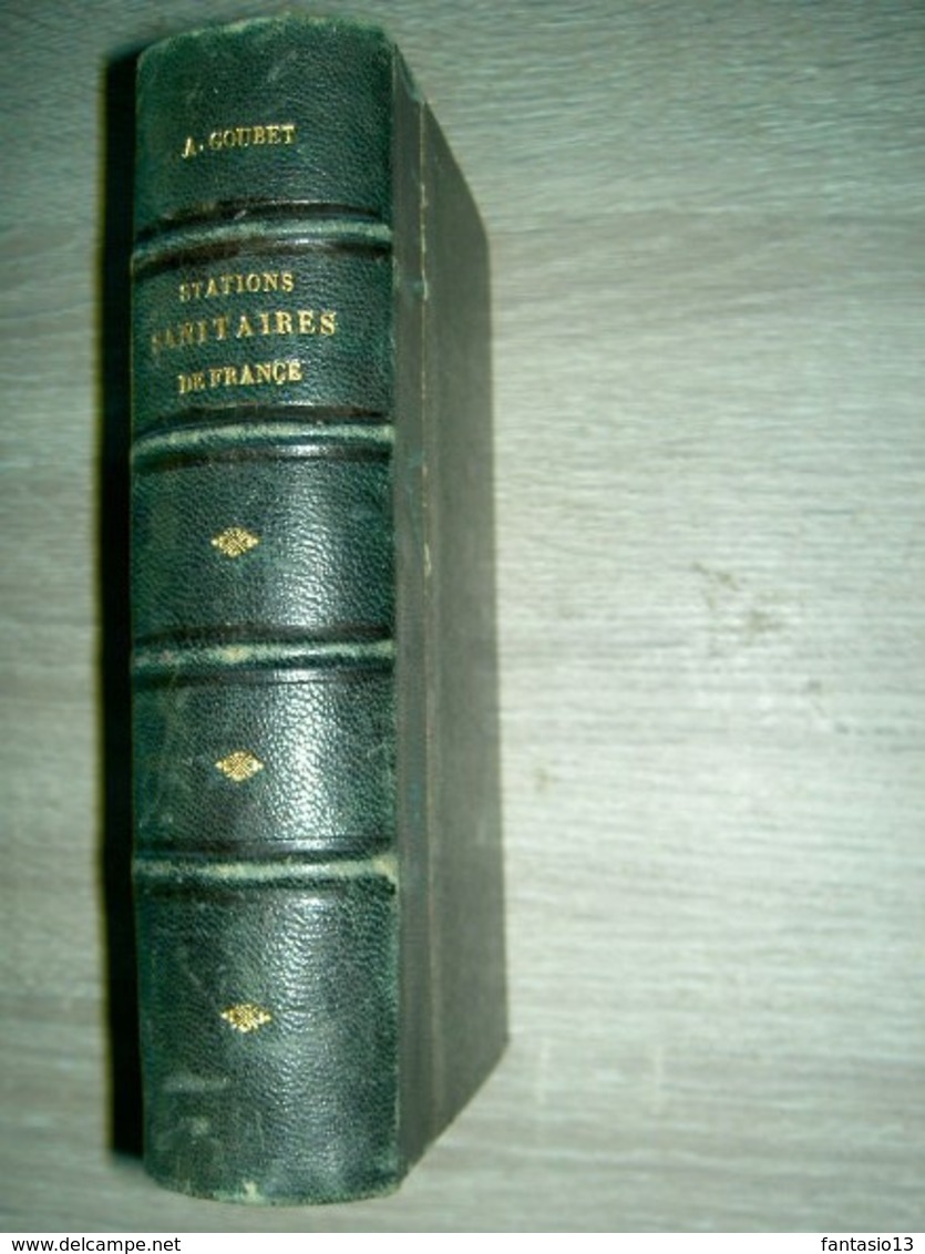 Les Stations Sanitaires De La France Littoral Provençal Nice Cannes Menton Monaco Antibes Etc Goubet 1884 Dédicacé - Provence - Alpes-du-Sud