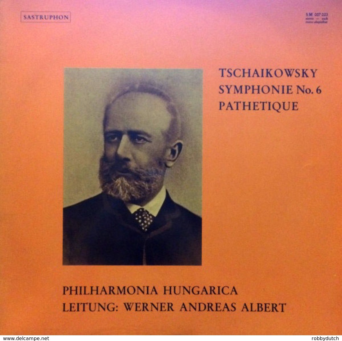 * LP *  TSCHAIKOWSKY - SYMPHONIE No.6 (PATHETIQUE) - PHILHARMONIA HUNGARICA (Dui EX/EX-) - Classical