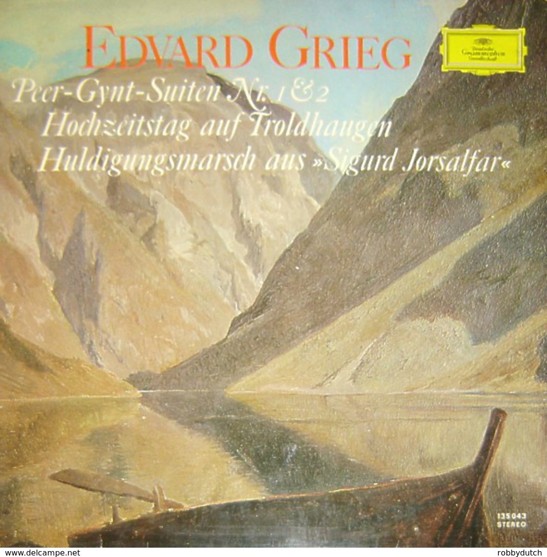 * LP *  GRIEG - PEER-GYNT-SUITEN Nr. 1 & 2 - BAMBERGER SYMPHONIKER / RICHARD KRAUS - Classical