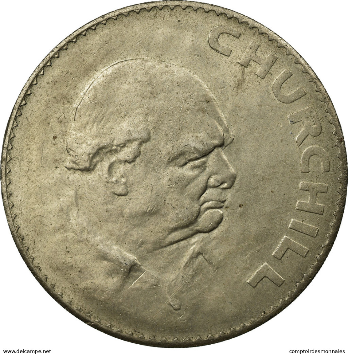 Monnaie, Grande-Bretagne, Elizabeth II, Crown, 1965, TB+, Copper-nickel, KM:910 - L. 1 Crown