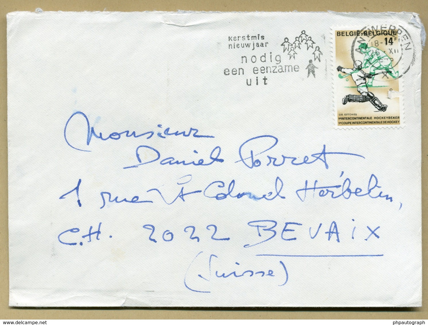 Willy Coppens (1892-1986) - WW1 Fighter Ace - Rare Autograph Letter Signed 1978 - Autres & Non Classés