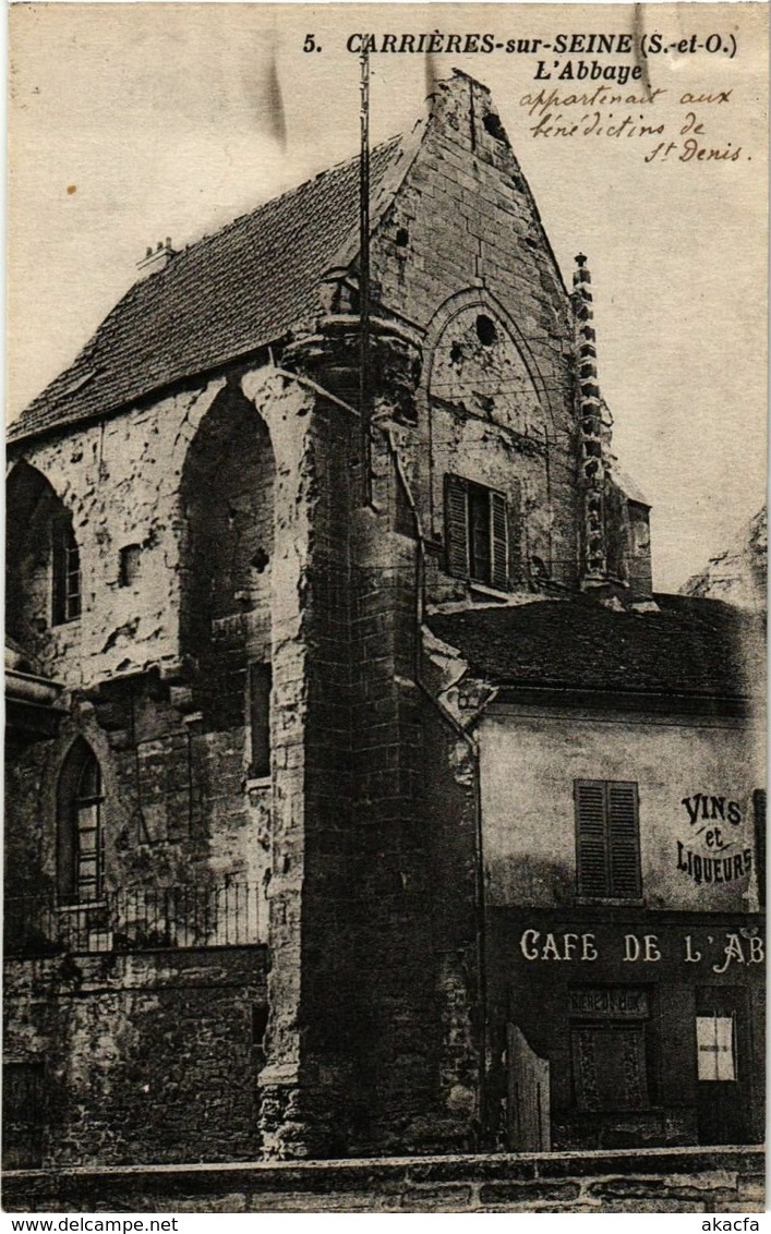 CPA CARRIERES-sur-SEINE - L'Abbaye (247006) - Carrières-sur-Seine