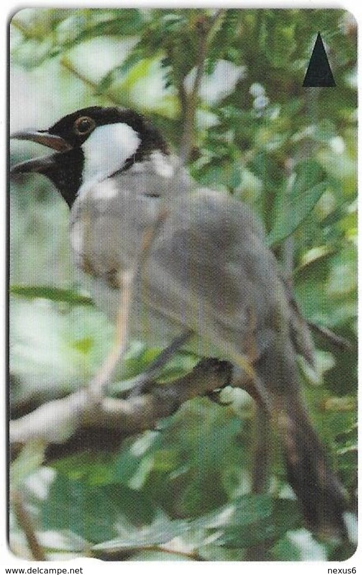 Bahrain - Pycnonotus Leucogenys Bird - 46BAHD - 1998, 120.000ex, Used - Bahreïn