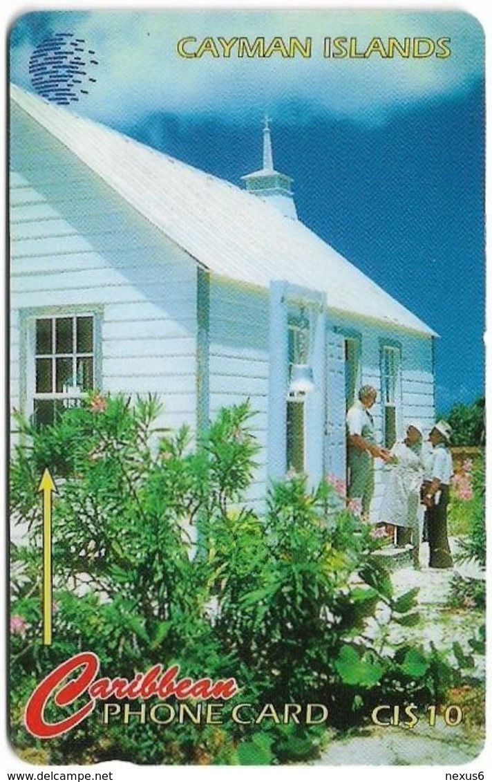 Cayman Isl. - Baptist Church, 163CCIB, 1997, 39.000ex, Used - Kaimaninseln (Cayman I.)