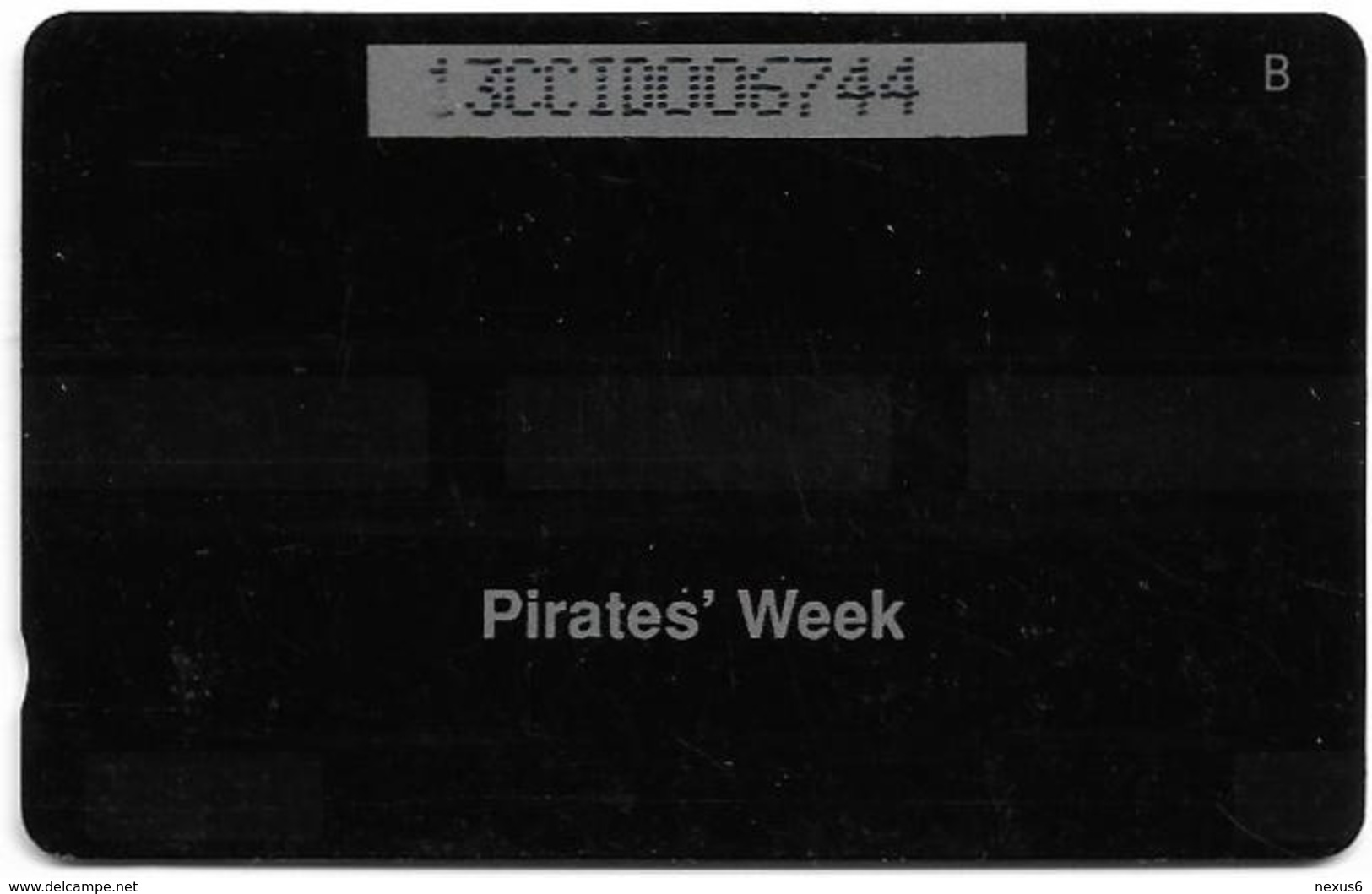 Cayman Isl. - Pirates Week, 13CCID, 1995, 15.000ex, Used - Iles Cayman