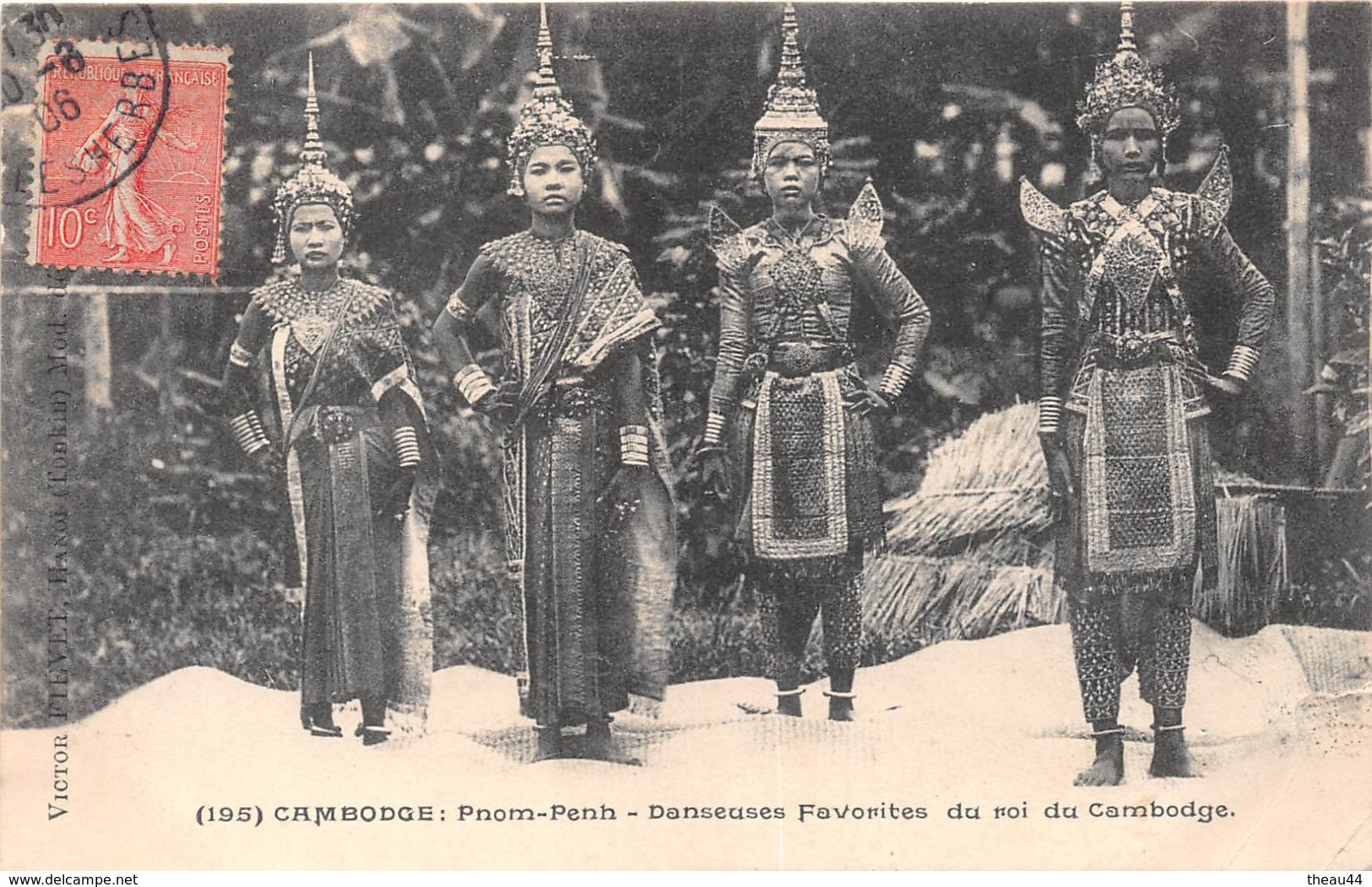 ¤¤   -  CAMBODGE  -  PNOM-PENH  -  Danseuse Favorite Du Roi Du Cambodge   -  ¤¤ - Cambodge
