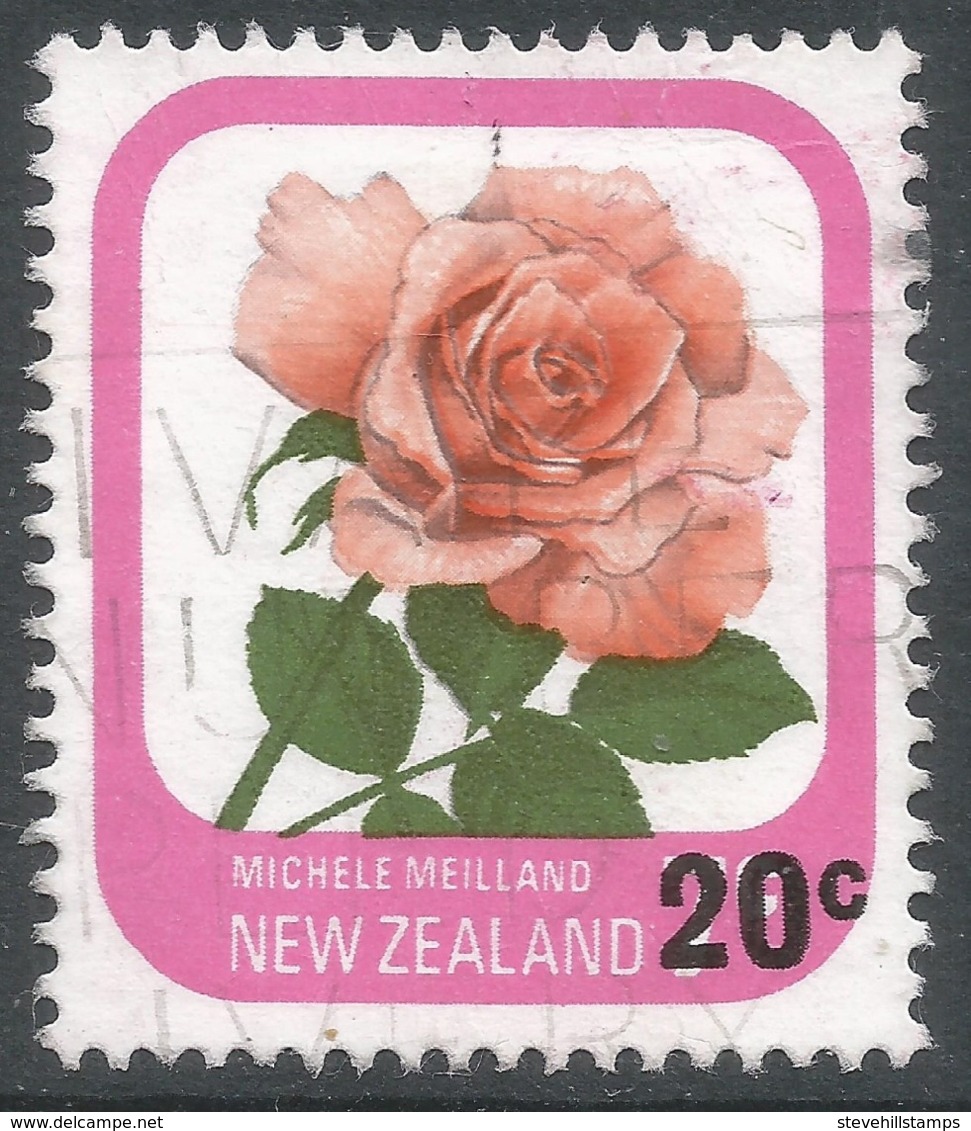 New Zealand. 1979 Surcharges. 20c Used. SG 1203a - Used Stamps