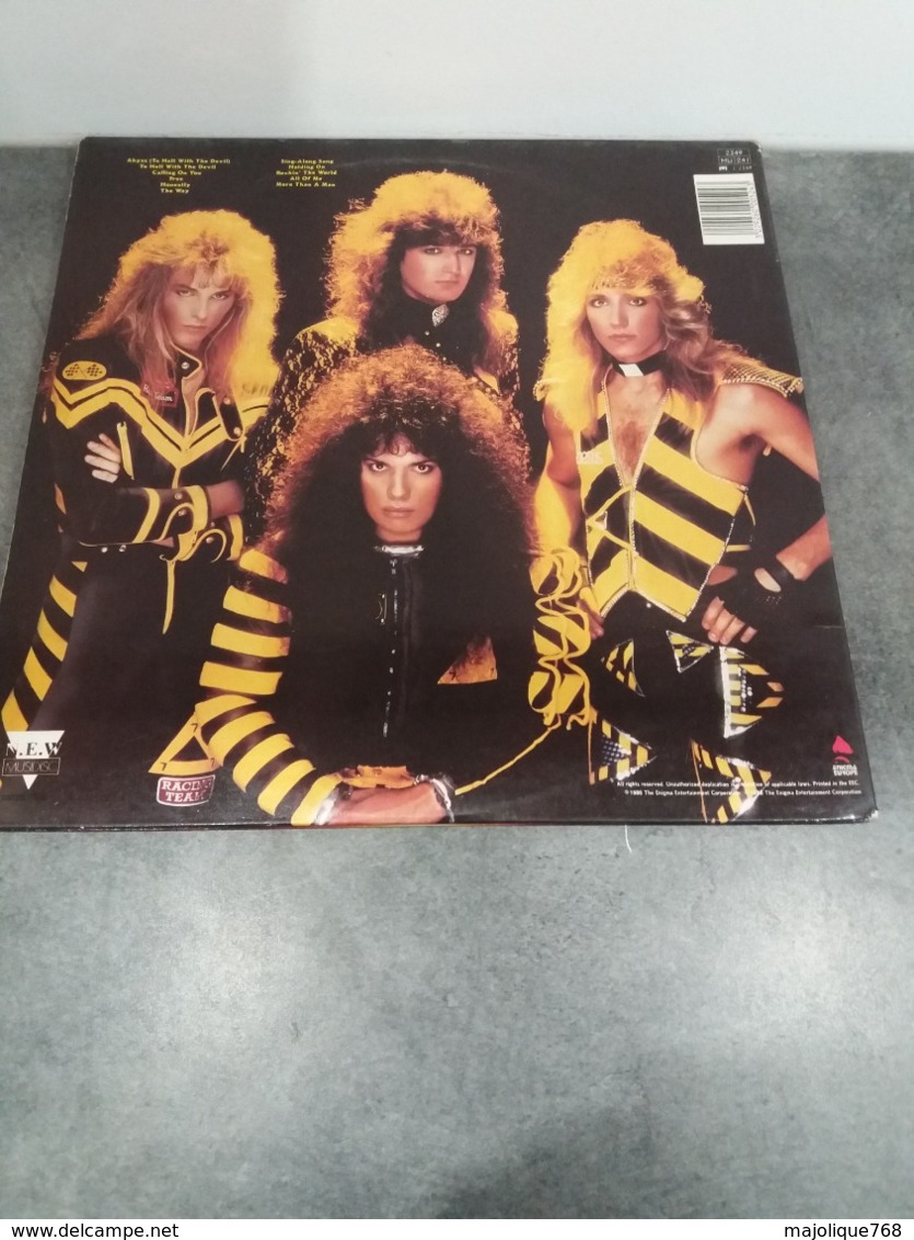 Stryper "to Hell With The Devil - N.E.W. Musidisc - 2349 - 1986 - - Hard Rock & Metal