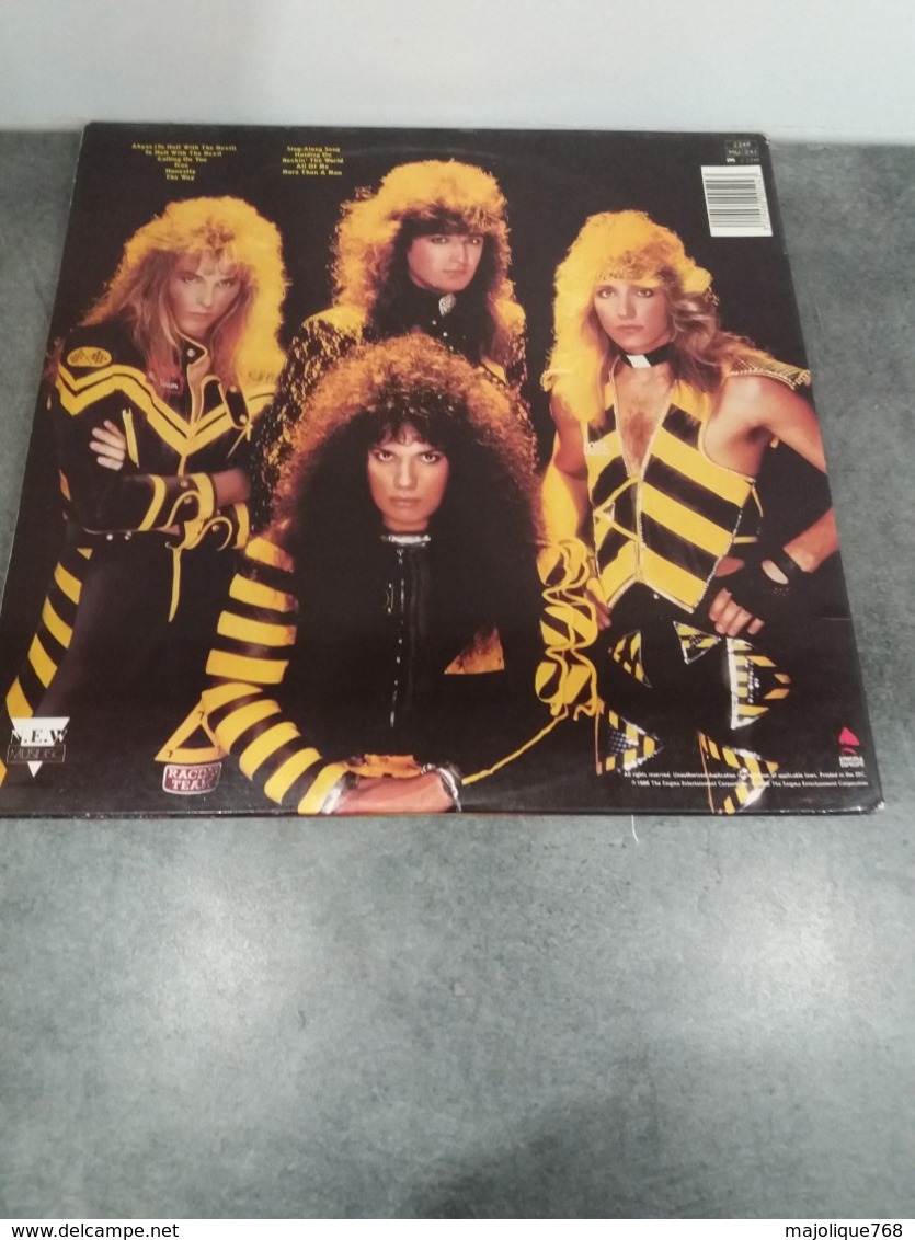 Stryper "to Hell With The Devil - N.E.W. Musidisc - 2349 - 1986 - - Hard Rock & Metal