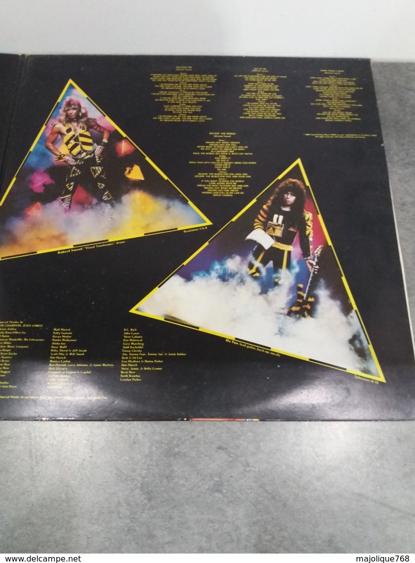 Stryper "to hell with the devil - N.E.W. Musidisc - 2349 - 1986 -