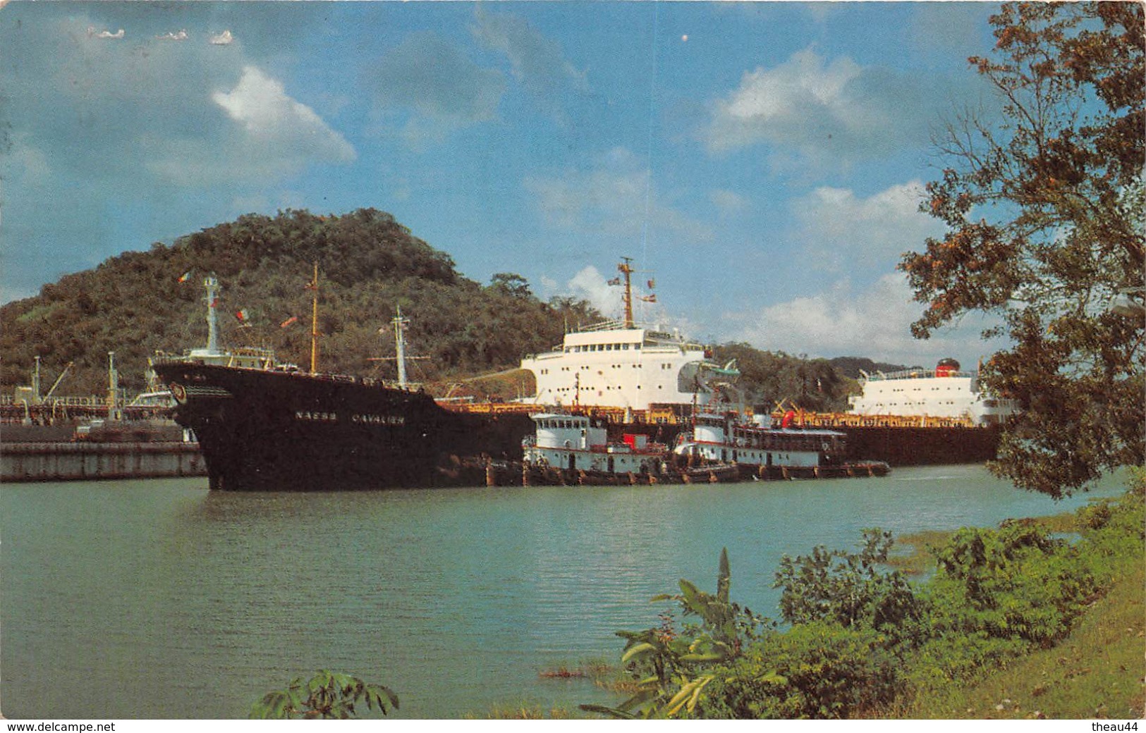 ¤¤   -  PANAMA   -   Bateau De Commere Dans Le Canal   -  Cargo       -  ¤¤ - Panama