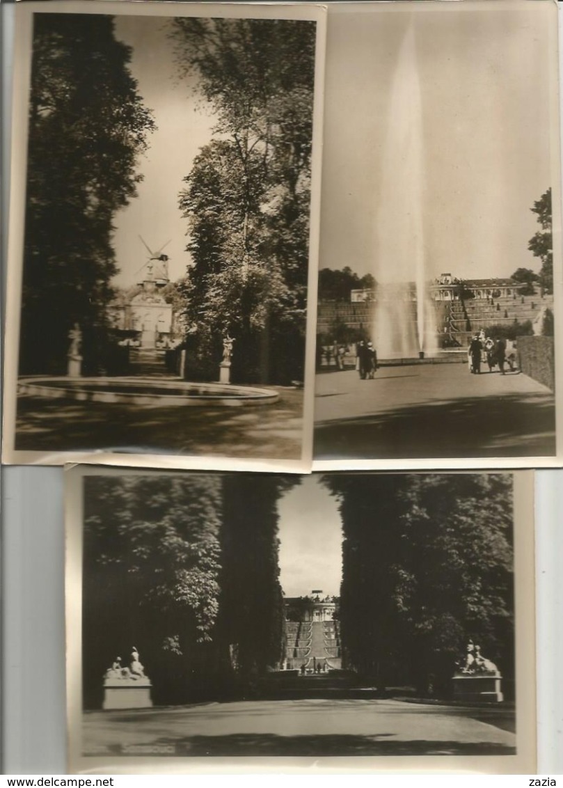 PHO.0568/ Lot De 7 Photos Potsdam Et Berlin Allemagne - Unclassified