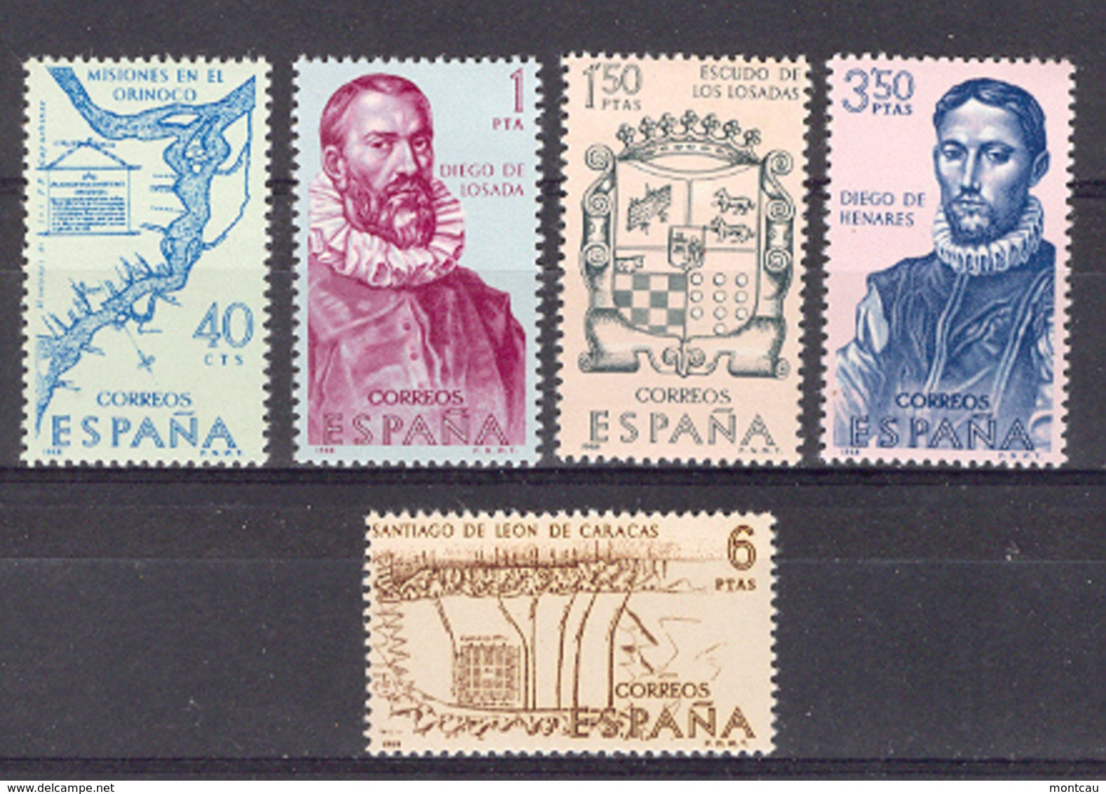 Spain 1968 - Forjadores Ed 1889-93 (**) - Nuevos