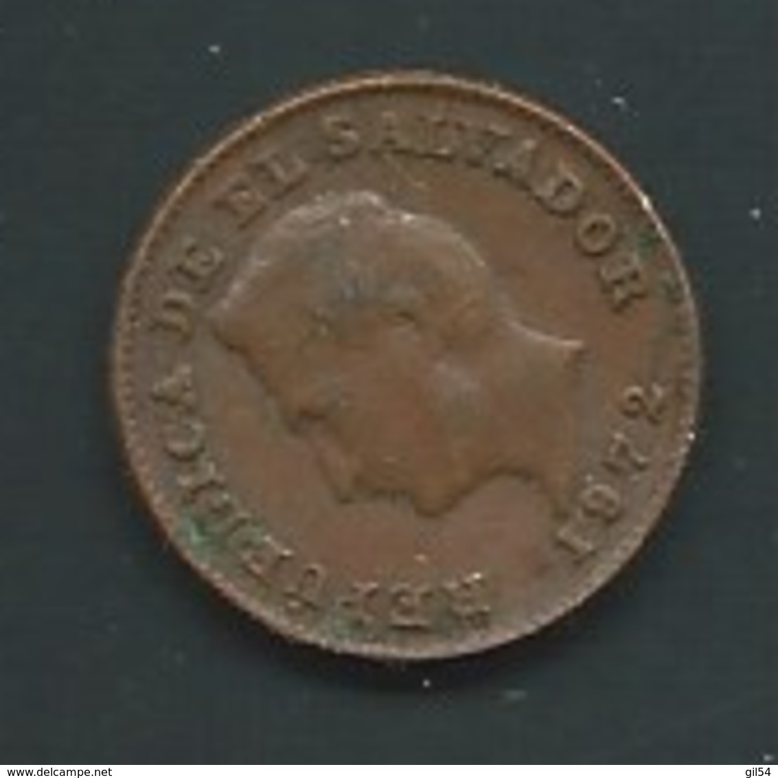 1 CENTAVO 1972 EL SALVADOR  - Pia 21304 - El Salvador