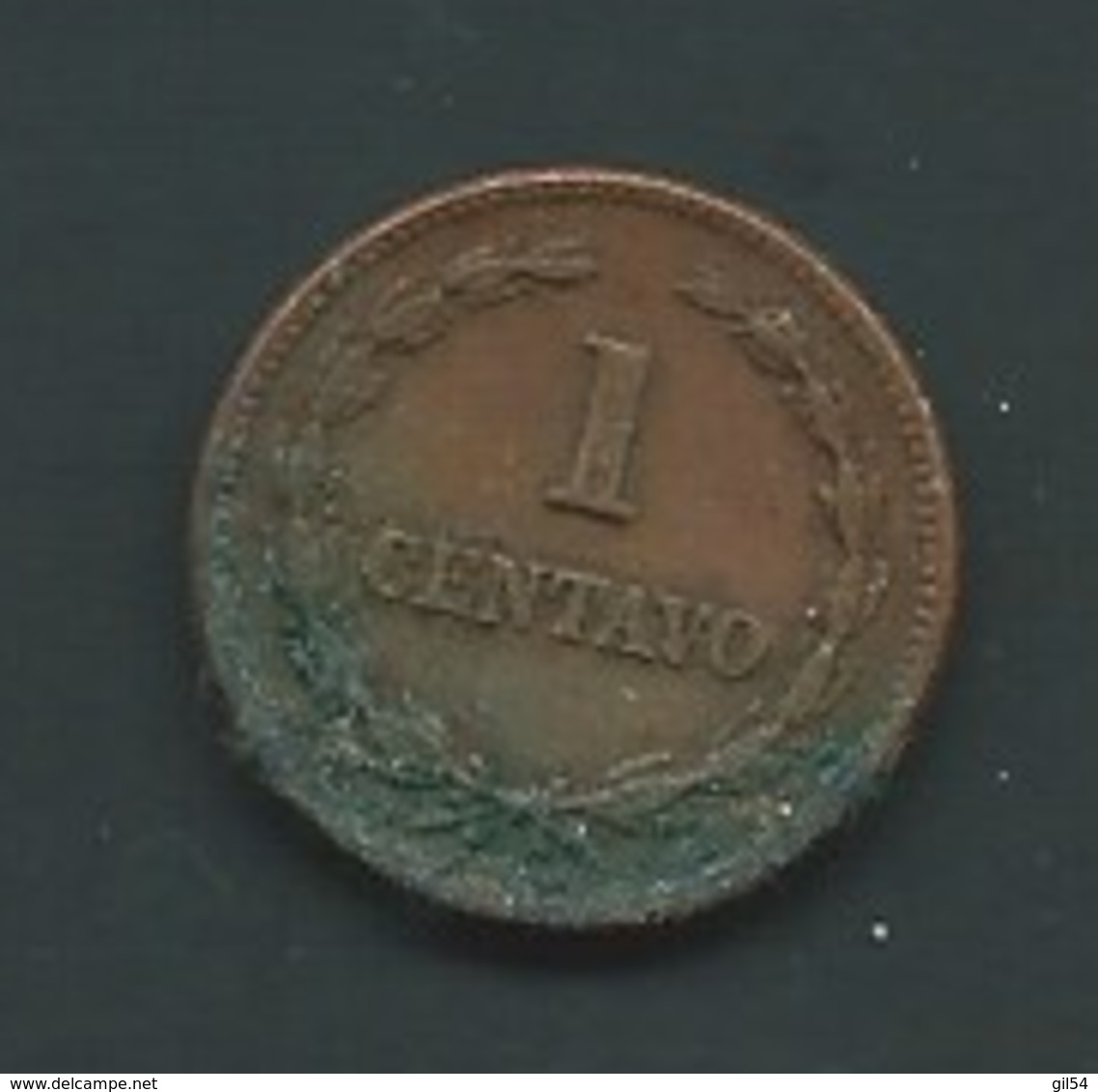 1 CENTAVO 1972 EL SALVADOR  - Pia 21304 - El Salvador