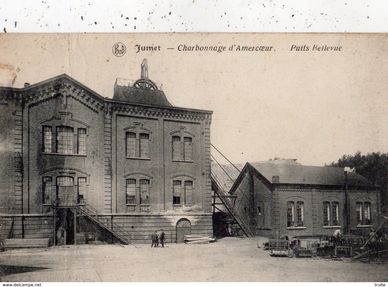 JUMET CHARBONNAGE D'AMECOEUR PUITS BELLEVUE (THEME MINE) - Charleroi