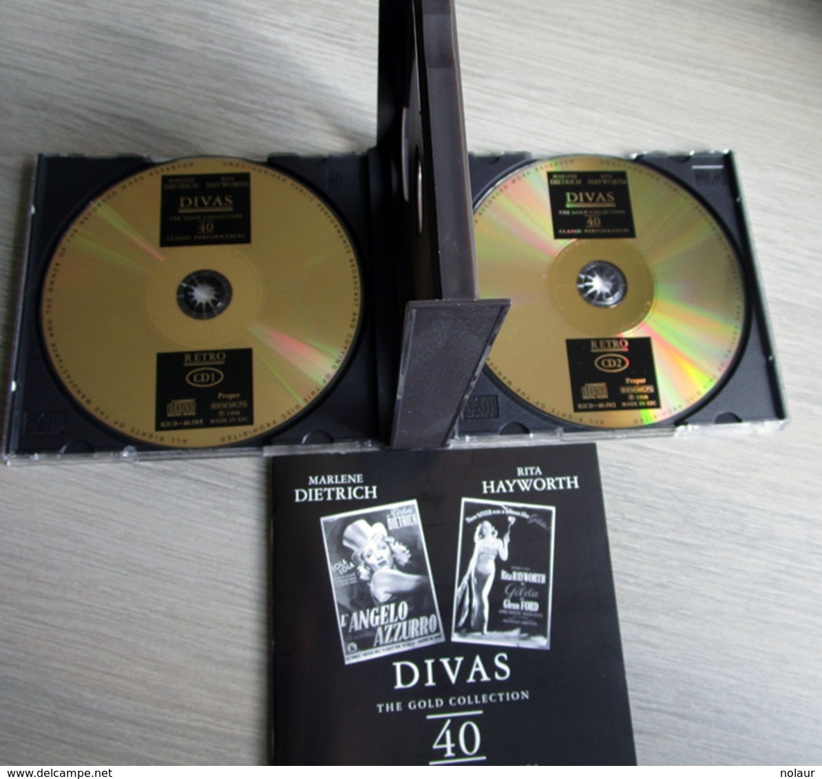 Marlène Dietrich - Rita-Hayworth - Divas- The Gold Collection 40 Chansons - Collectors