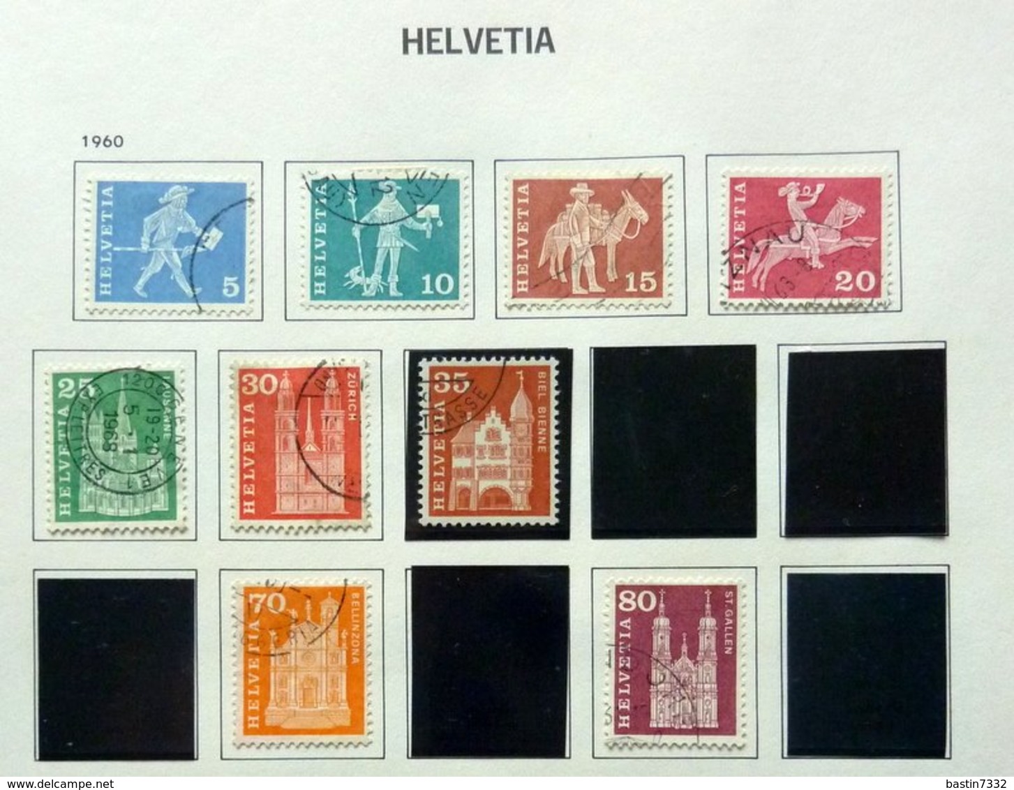 Switzerland/Suisse/Suiza/Svizzera old collection in Davo album + 46x FDC 2008/2010