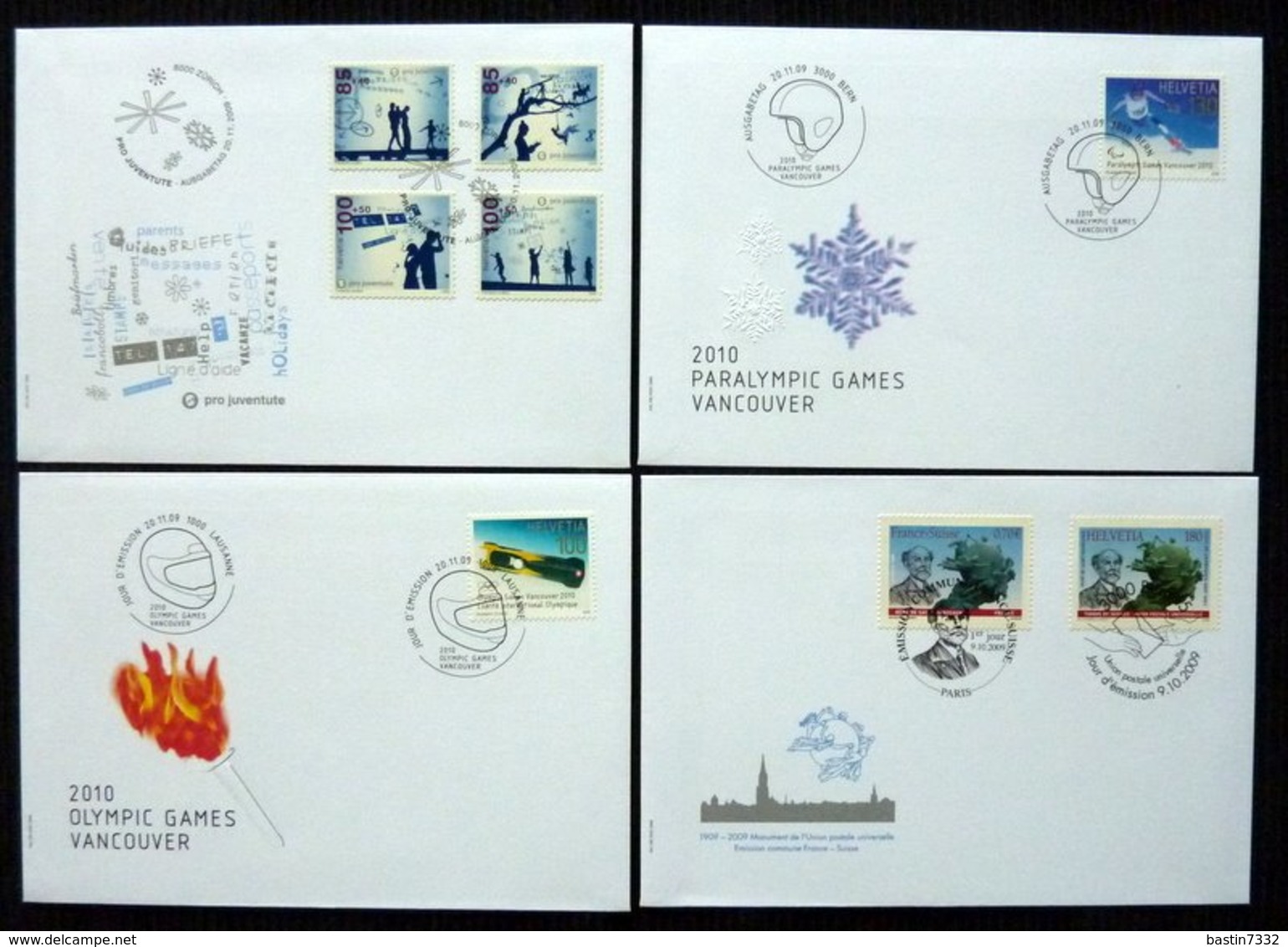 Switzerland/Suisse/Suiza/Svizzera old collection in Davo album + 46x FDC 2008/2010