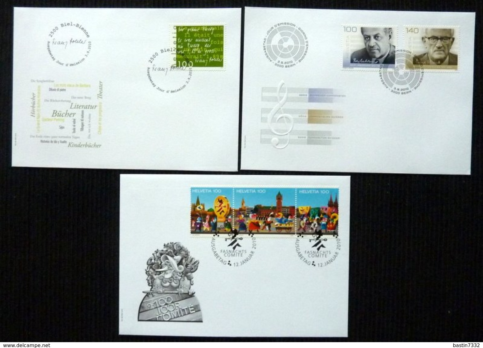 Switzerland/Suisse/Suiza/Svizzera old collection in Davo album + 46x FDC 2008/2010