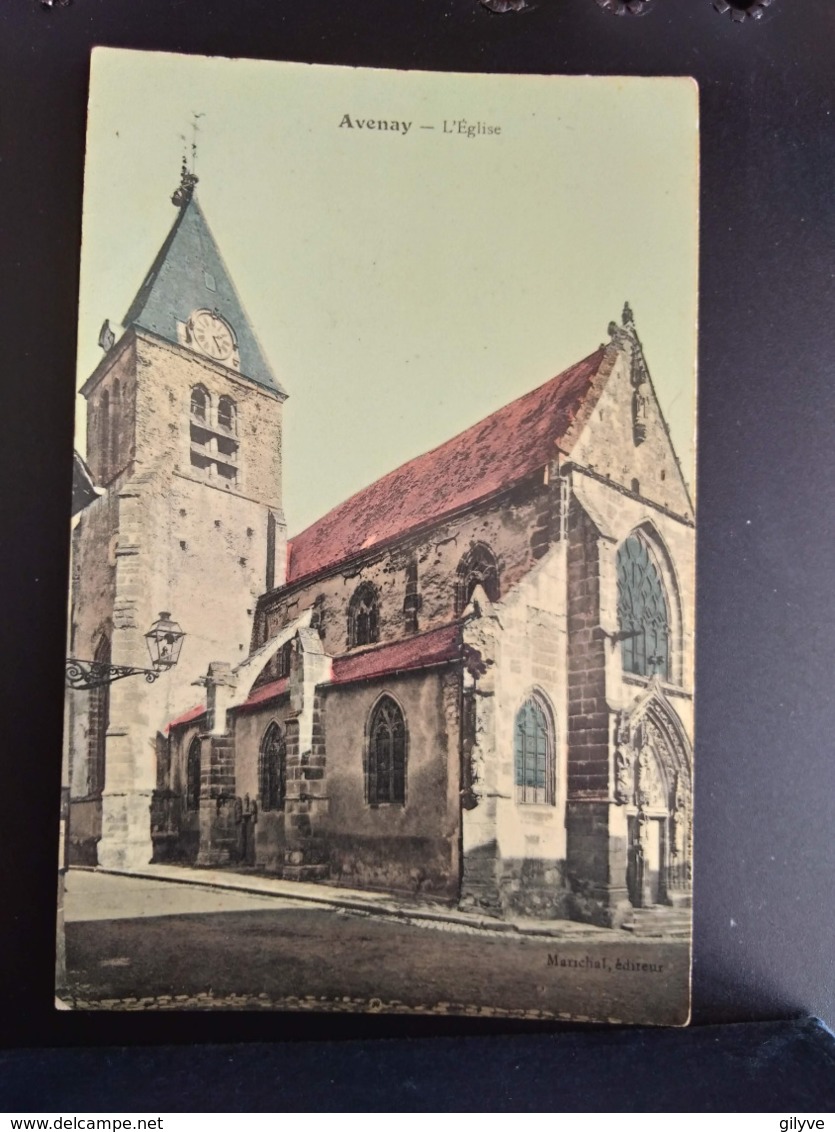 CPA (14)  AVENAY.   L'église.  (E.1082) - Autres & Non Classés