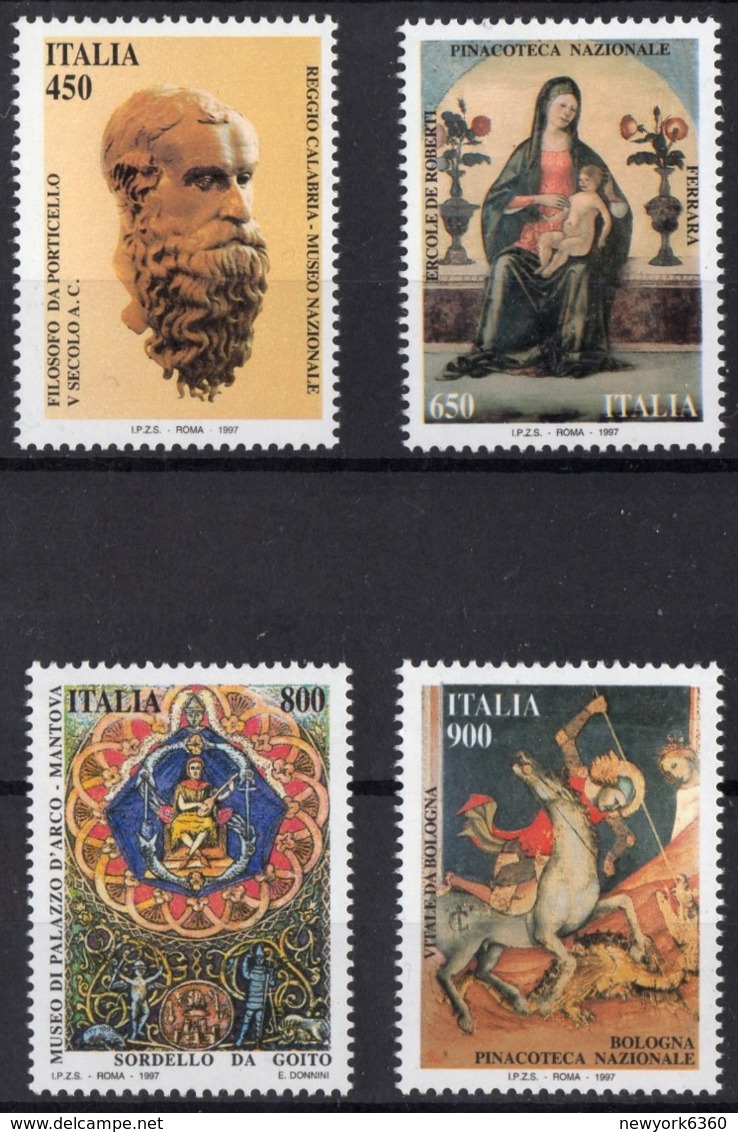 1997 ITALIE  N** 2266 A 2269  MNH - 1991-00:  Nuevos