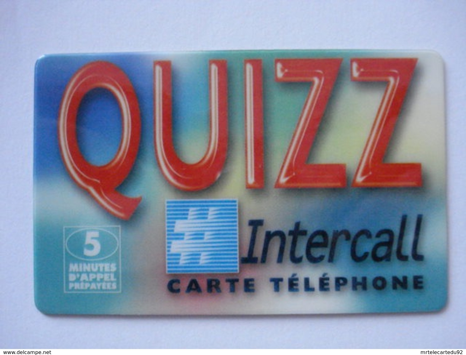 Carte Prépayée Française " Intercall " (utilisée Luxe). Petit Prix ! - Mobicartes (recharges)