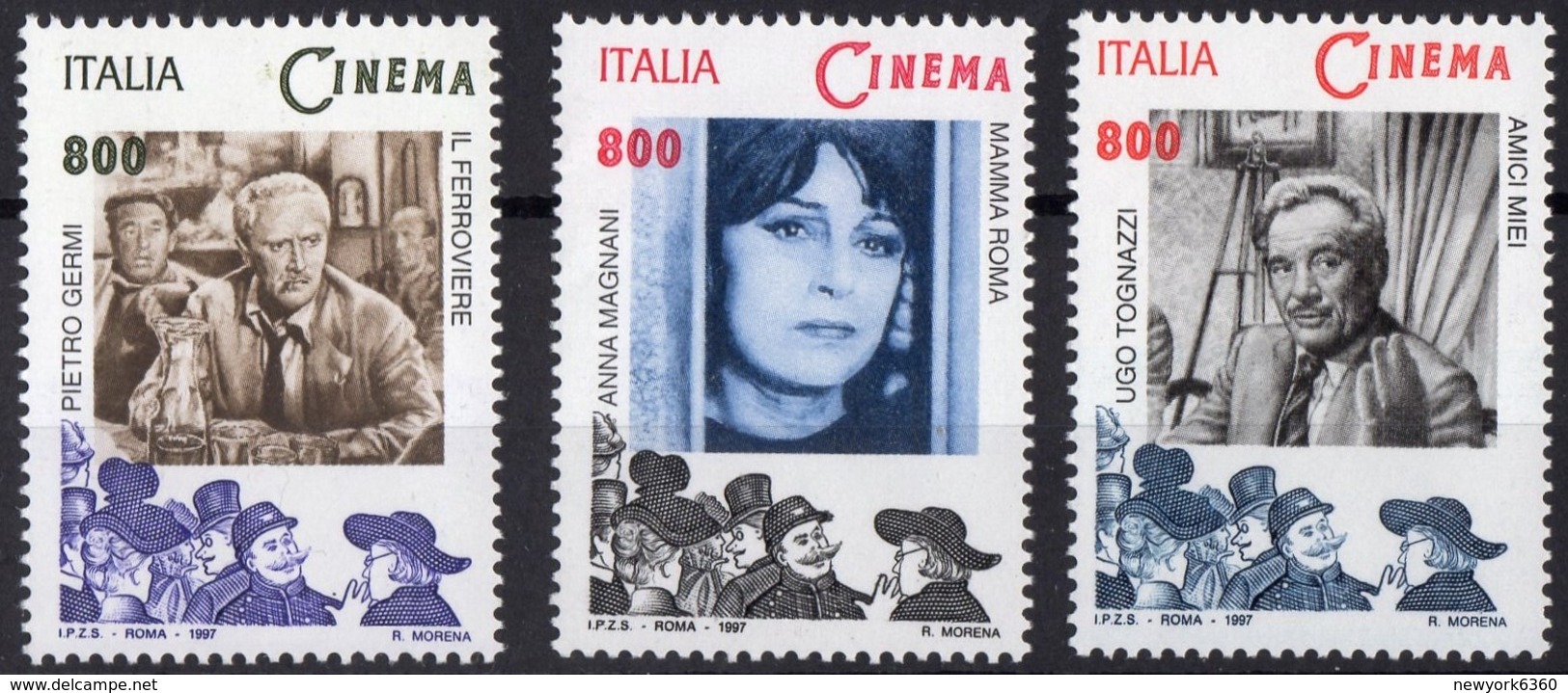 1997 ITALIE  N** 2260 2261 2262  MNH - 1991-00:  Nuevos