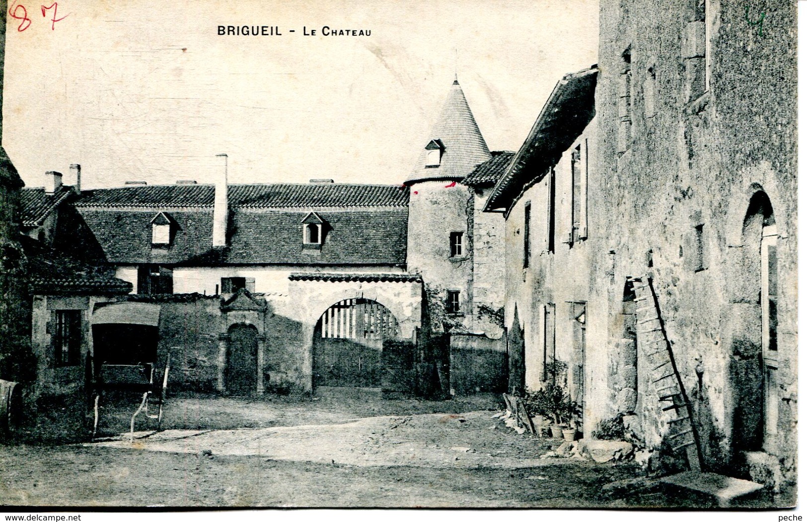 N°75869 -cpa Brigueil -le Château- - Autres & Non Classés