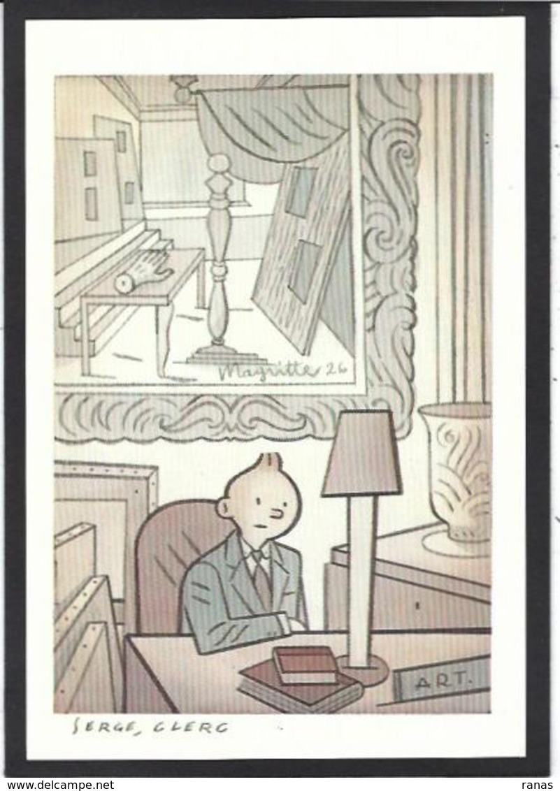 CPM Hergé Tintin Non Circulé Par Clerc éditions Influences - Hergé