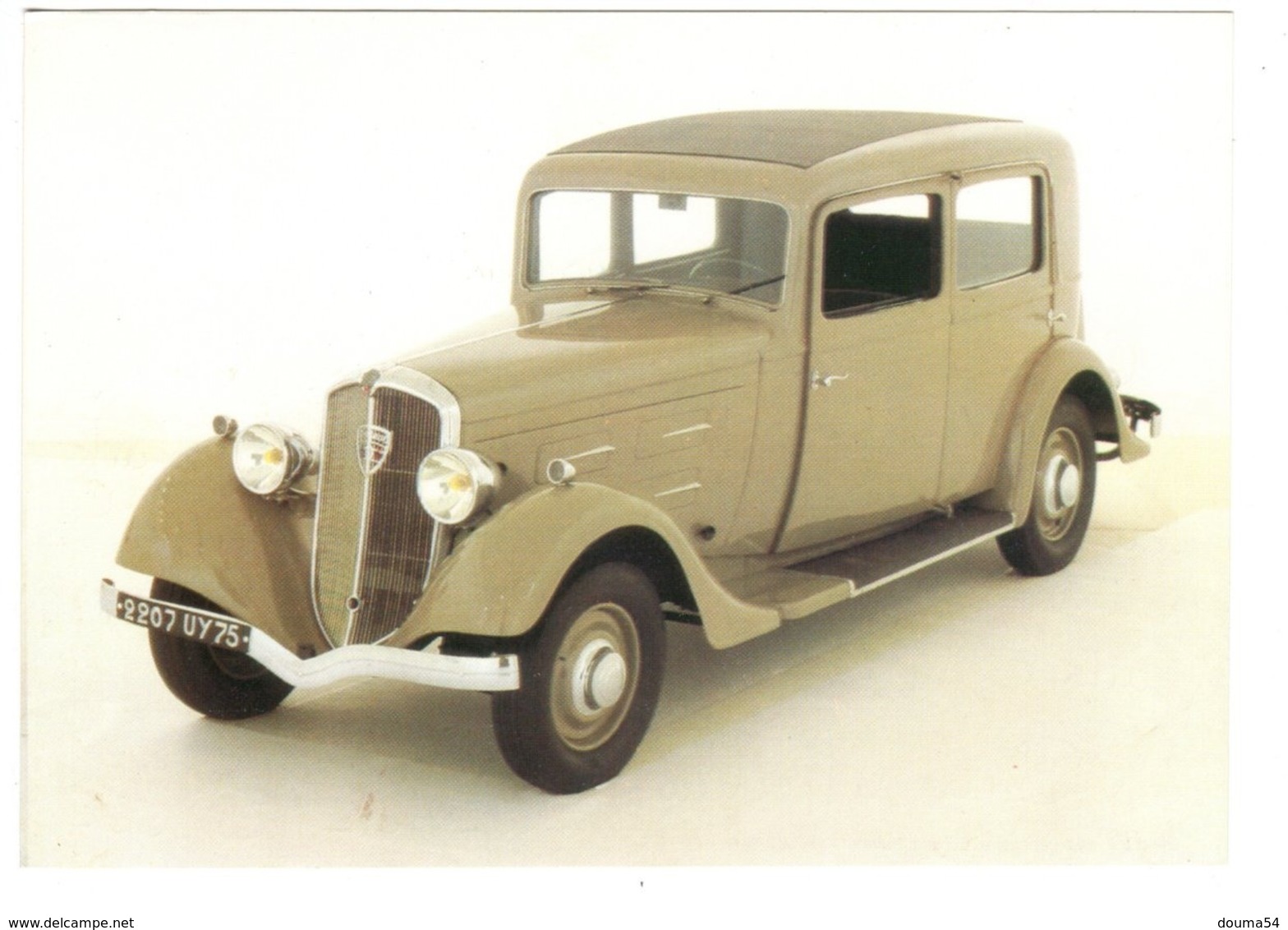 PEUGEOT 601 - 1934 - Voitures De Tourisme