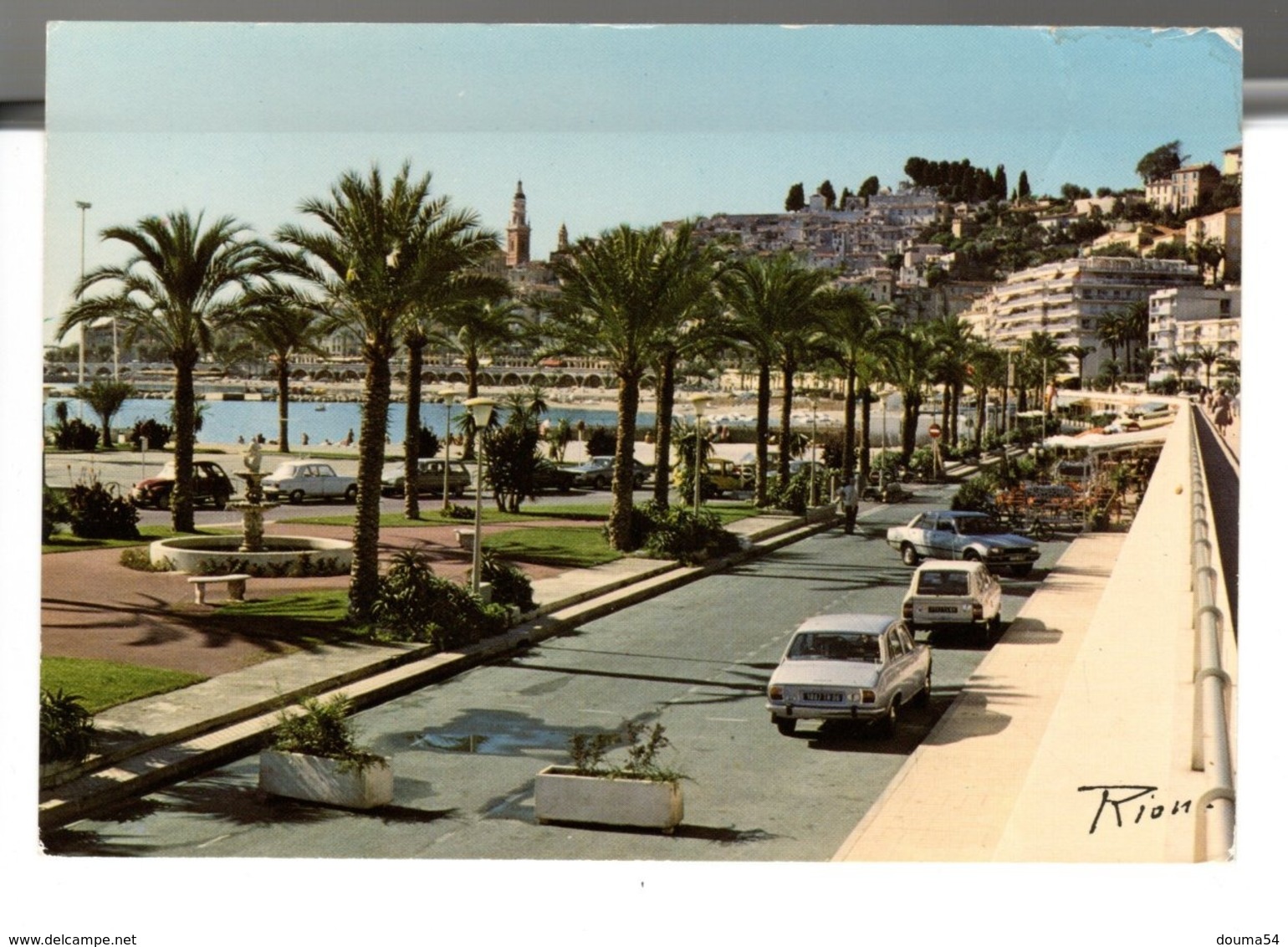 CITROEN GS Break, PEUGEOT 504, 505, à Menton - Voitures De Tourisme