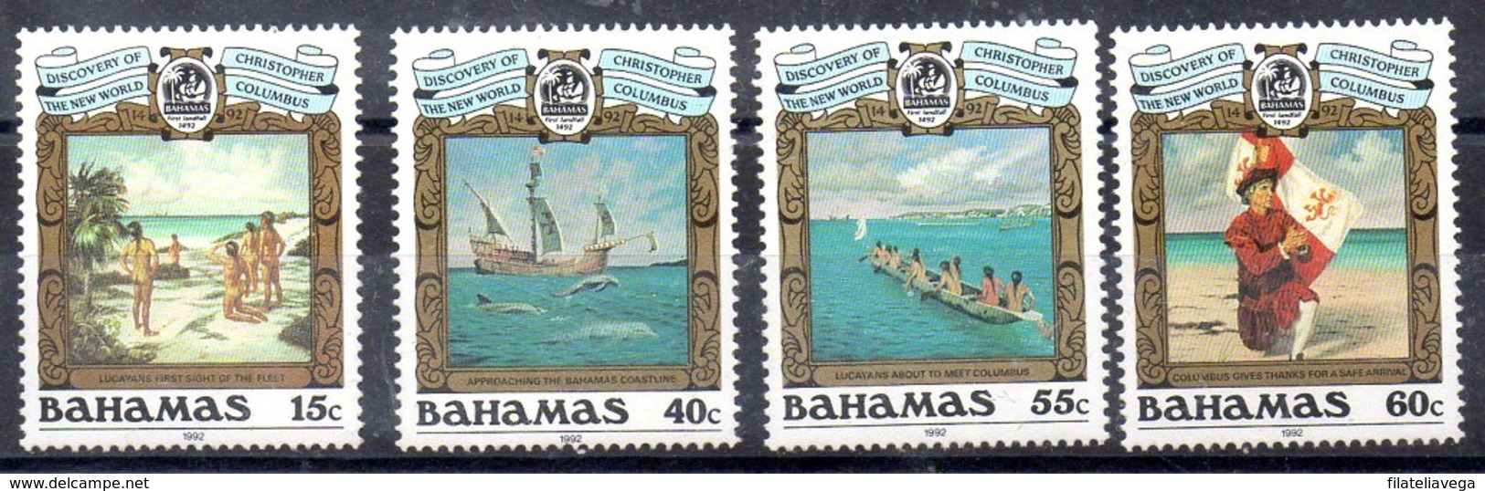 Bahamas Serie Completa Nº Yvert 768/71 (**) BARCOS (SHIPS) - Bahamas (1973-...)